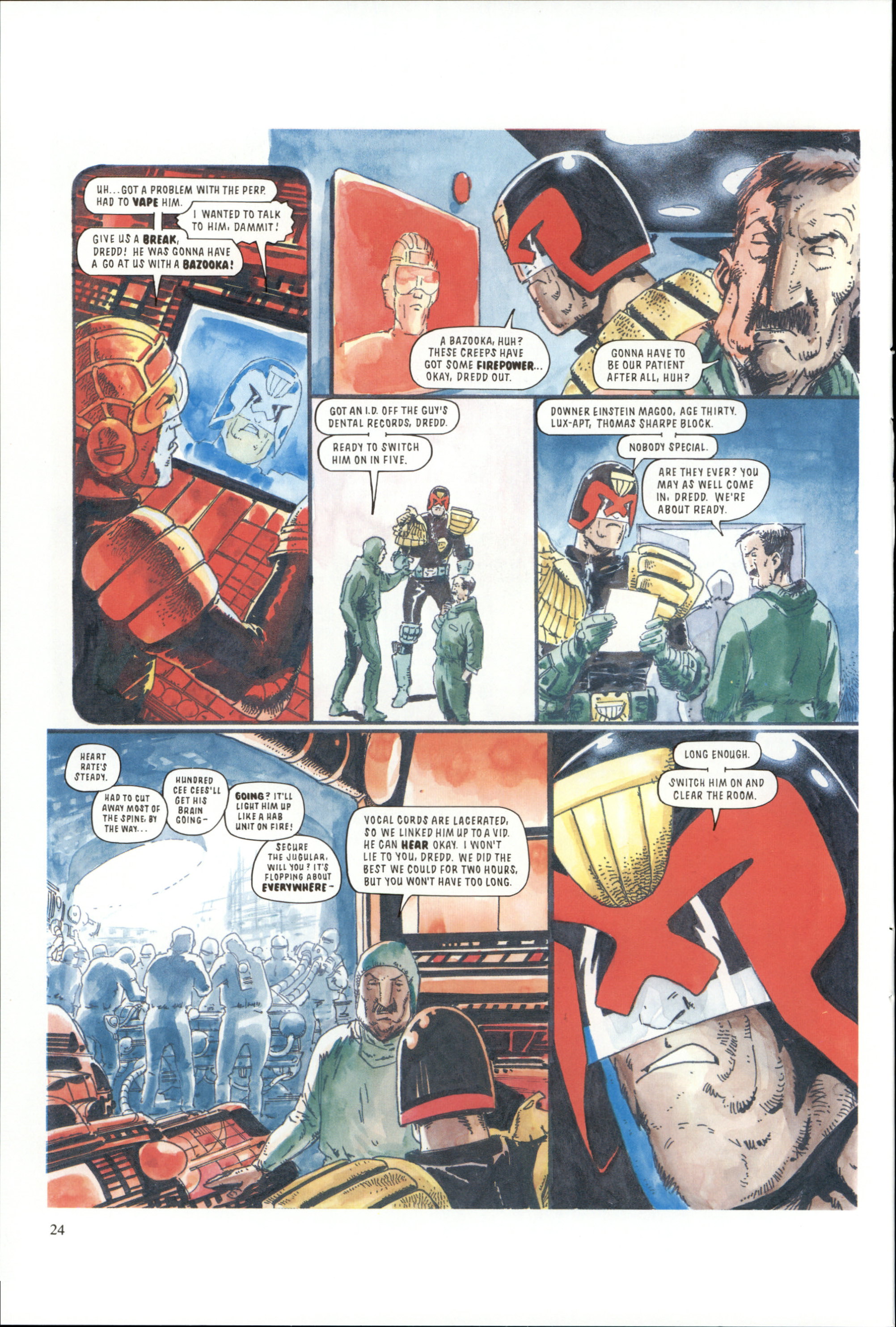Read online Dredd Rules! comic -  Issue #19 - 26