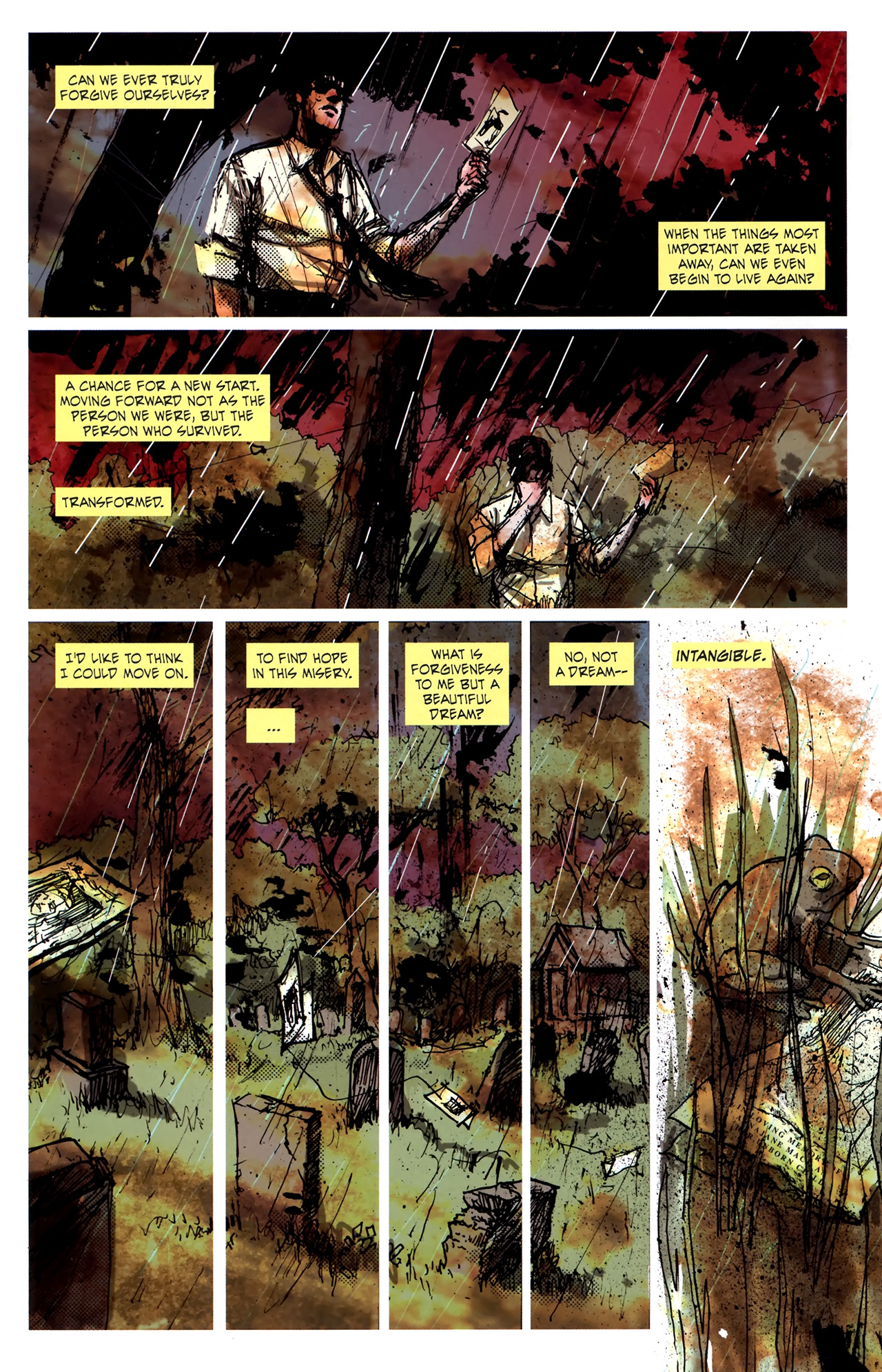 Read online Green Wake comic -  Issue #5 - 21
