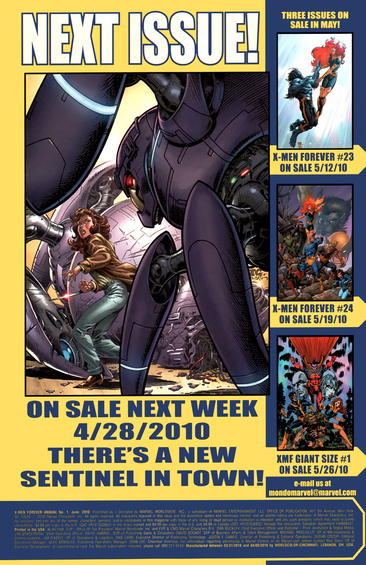 Read online X-Men Forever (2009) comic -  Issue # _Annual 1 - 29
