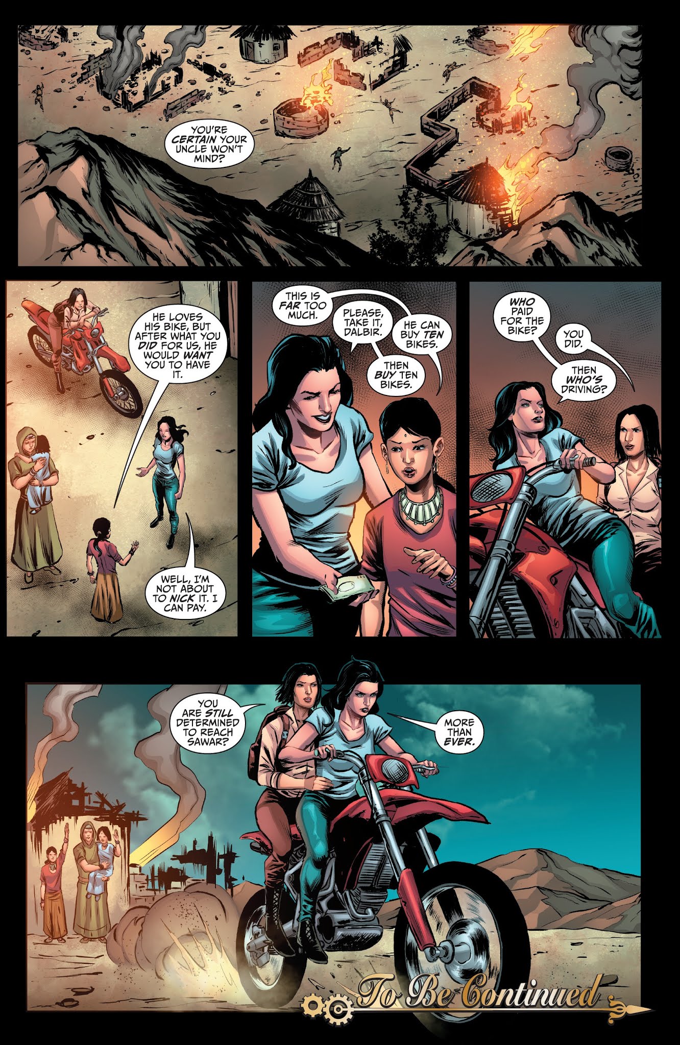 Read online Van Helsing: Sword of Heaven comic -  Issue #3 - 24