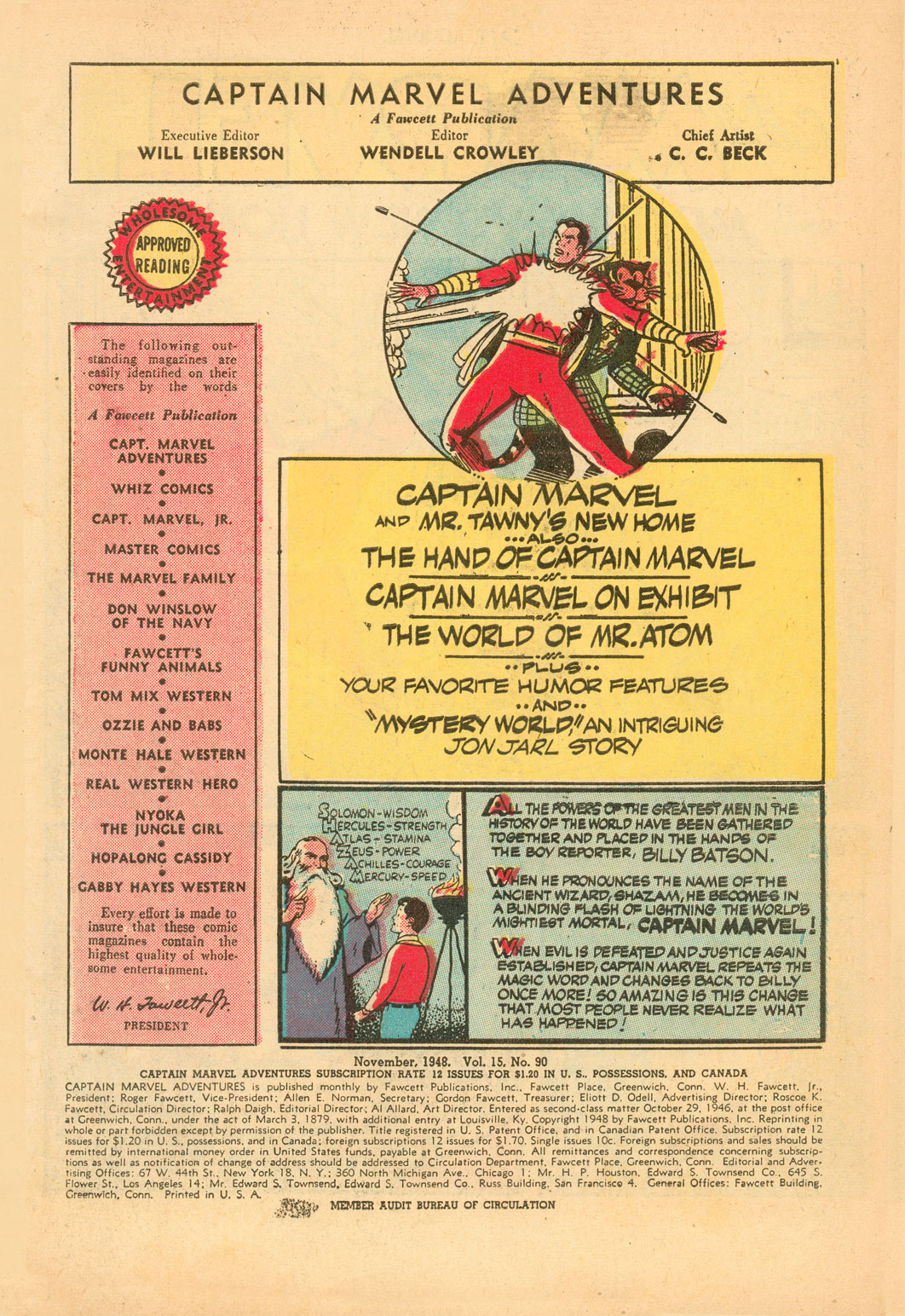 Read online Captain Marvel Adventures comic -  Issue #90 - 3