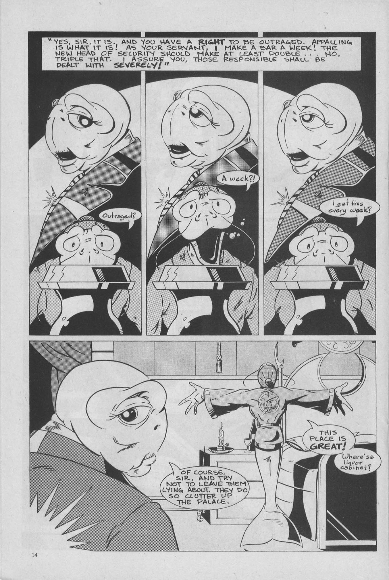 Read online The Fish Police comic -  Issue #3 - 16