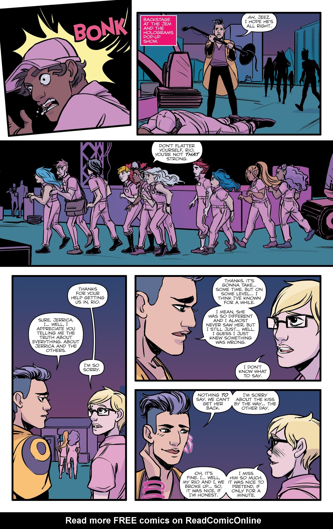 Read online Jem and the Holograms: Infinite comic -  Issue #3 - 13