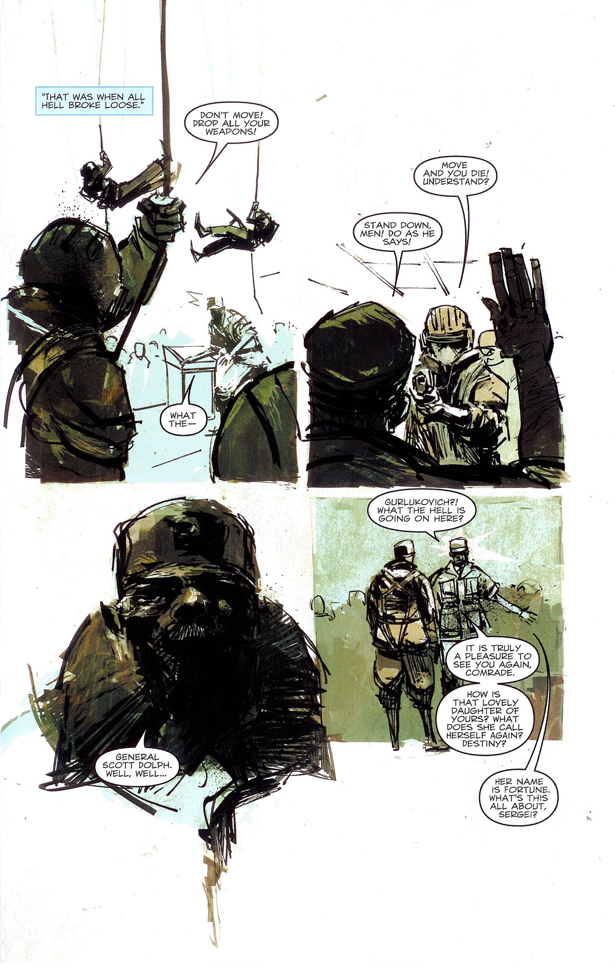 Read online Metal Gear Solid: Sons of Liberty comic -  Issue #6 - 12