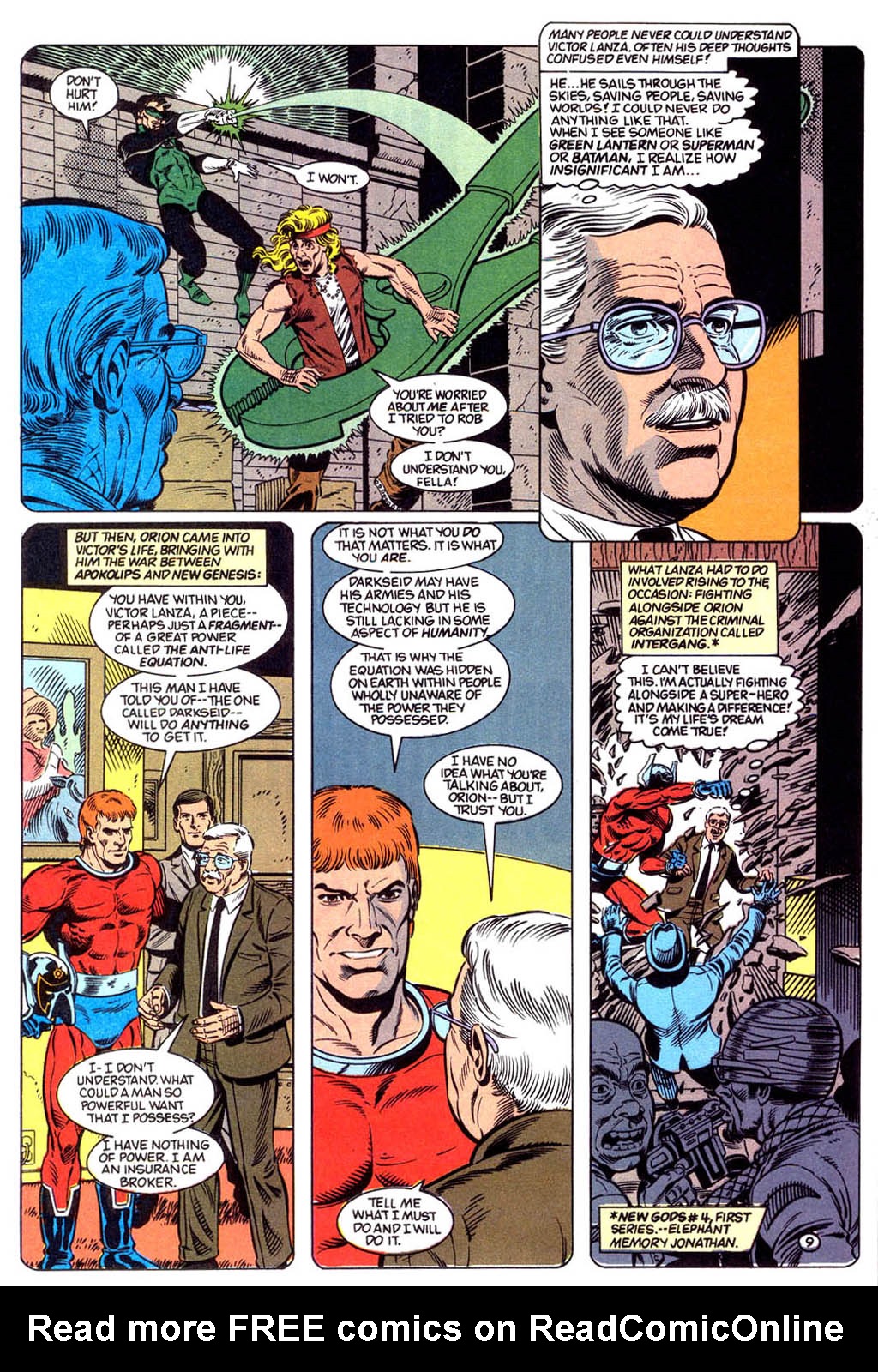 Read online The New Gods (1989) comic -  Issue #19 - 10