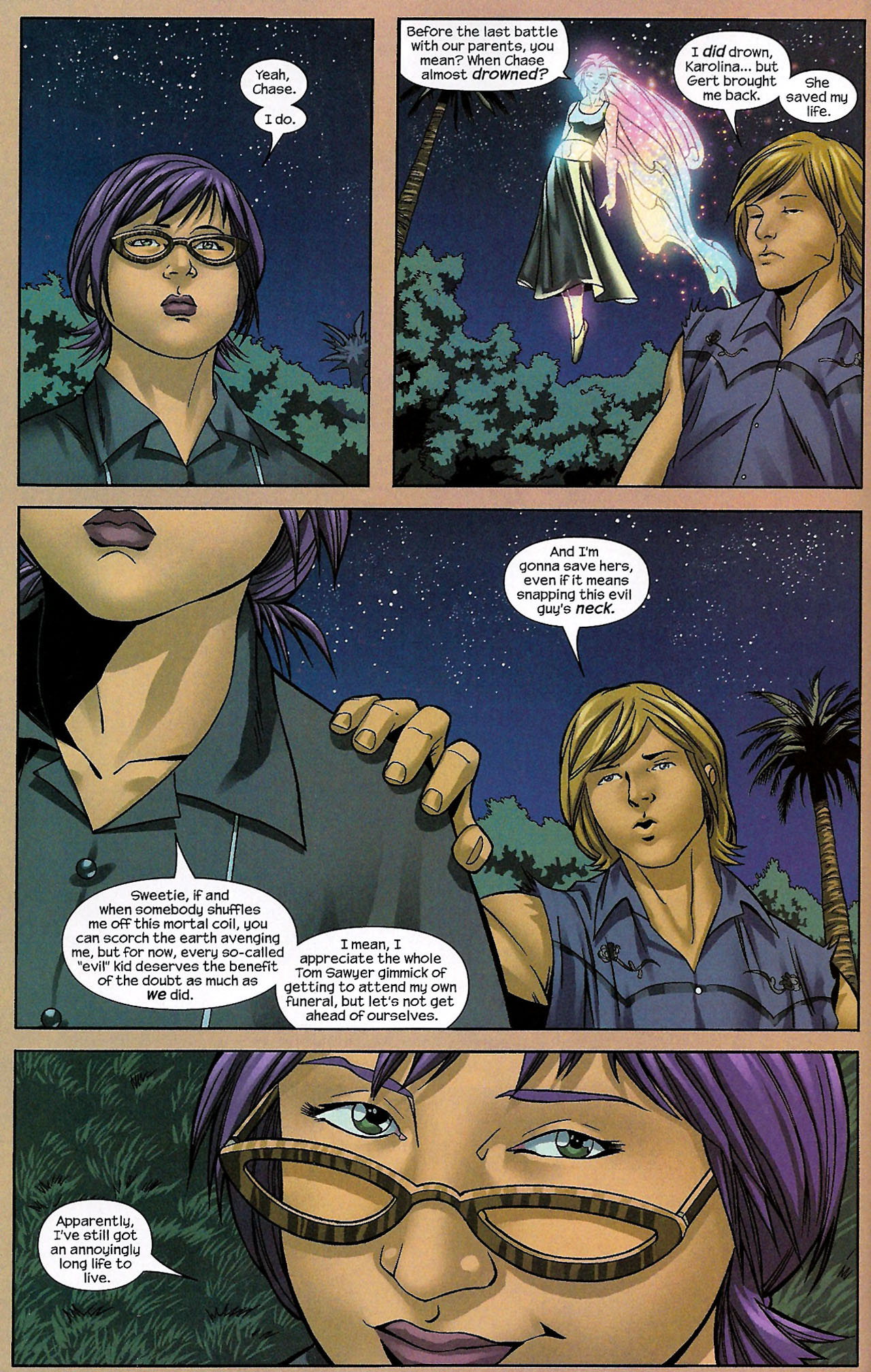 Read online Runaways (2005) comic -  Issue #19 - 5