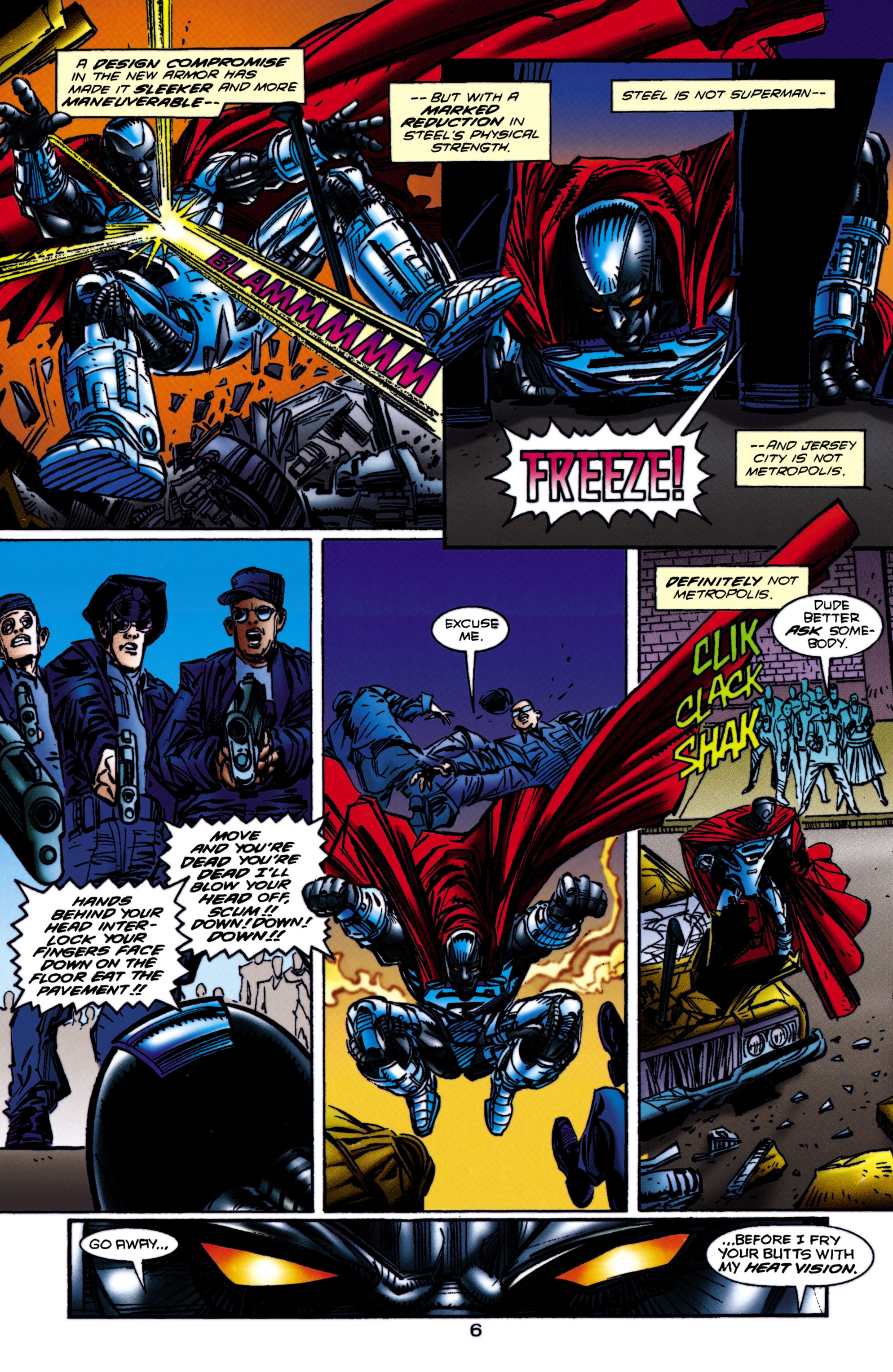 Read online Steel (1994) comic -  Issue #34 - 7