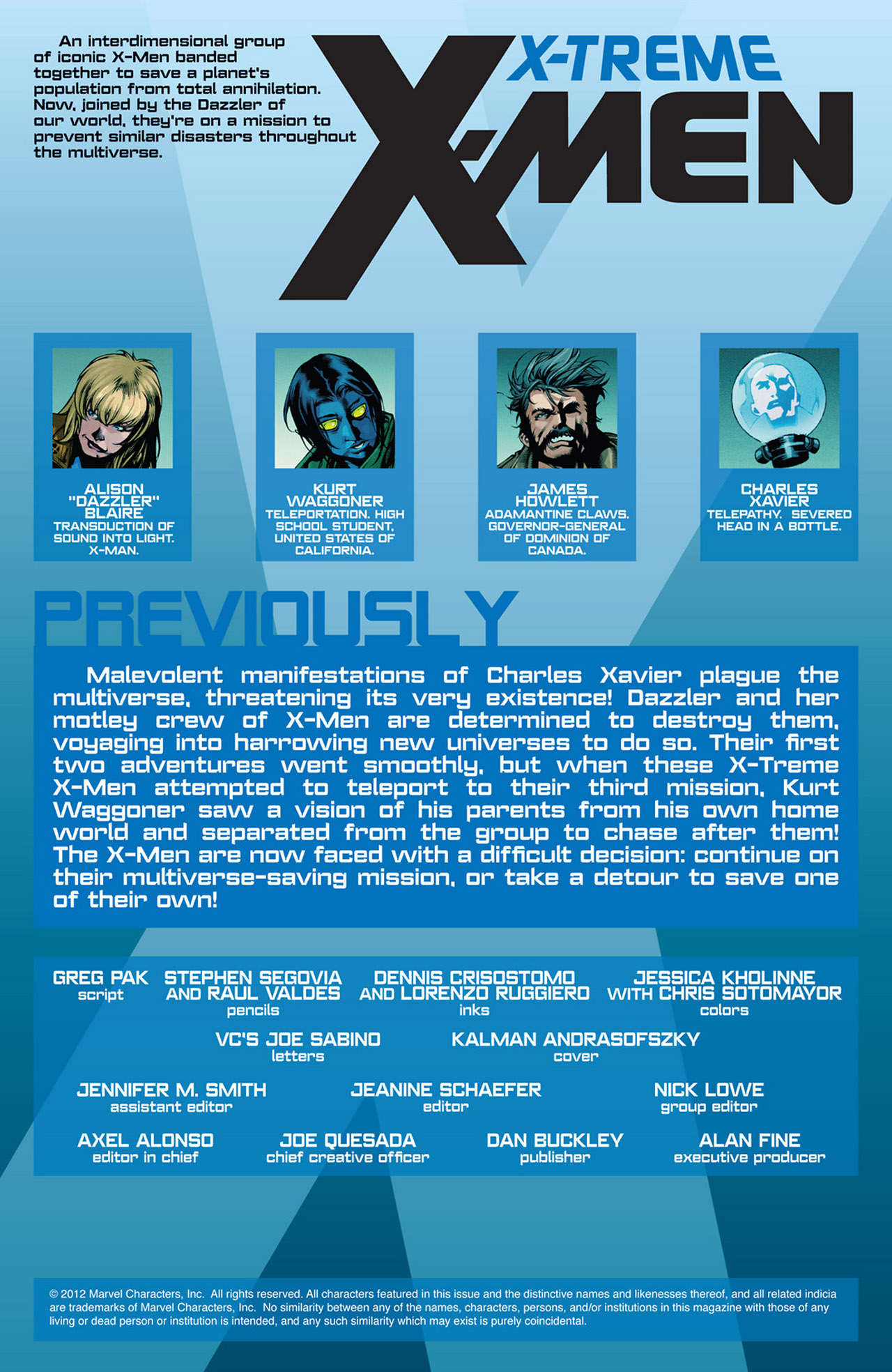 Read online X-Treme X-Men (2012) comic -  Issue #6 - 2