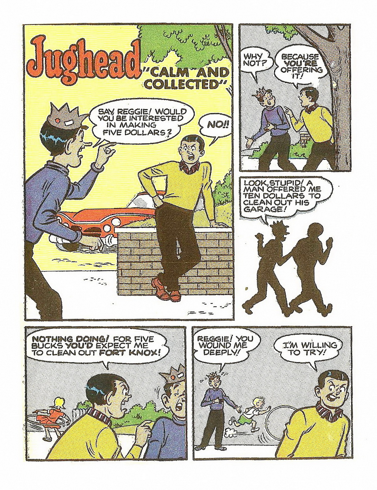 Read online Betty and Veronica Digest Magazine comic -  Issue #29 - 70