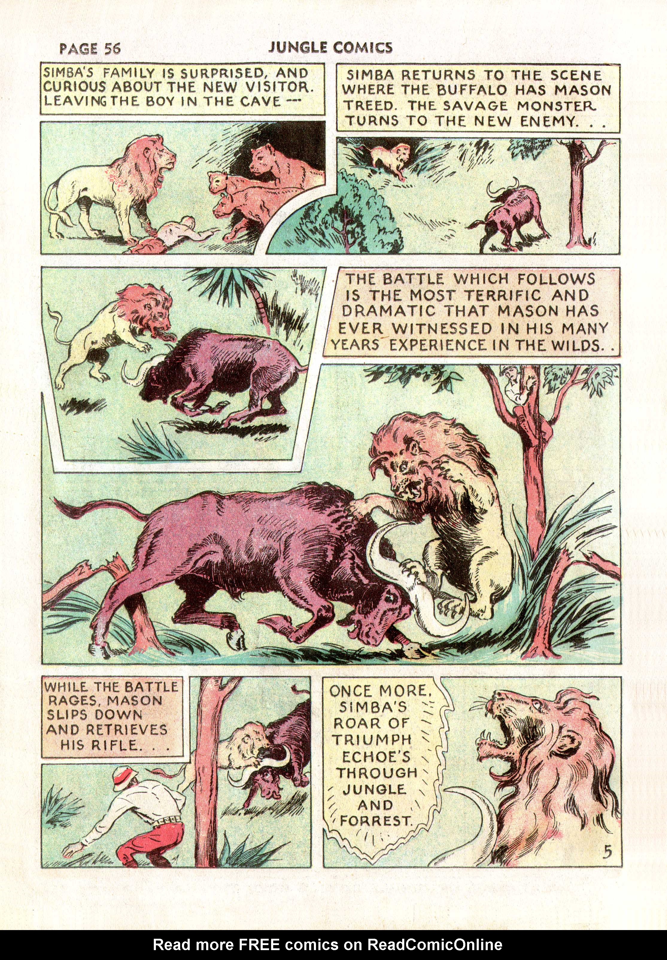 Read online Jungle Comics comic -  Issue #2 - 58