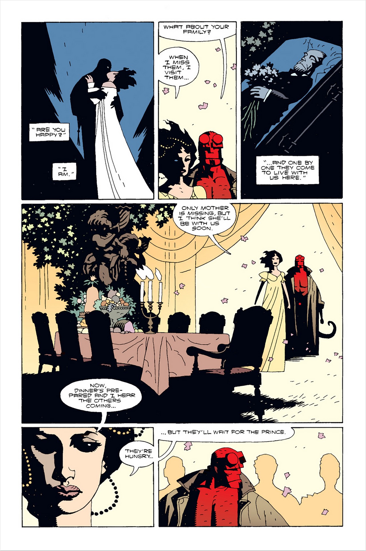 Read online Hellboy Christmas Underground comic -  Issue # Full - 11