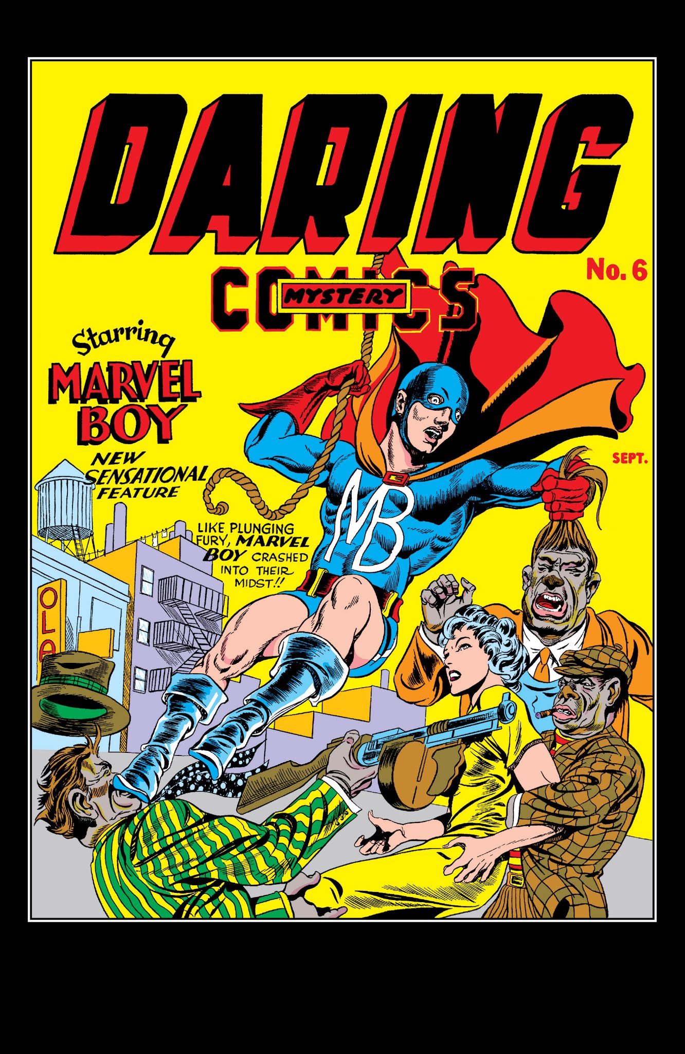 Read online Daring Mystery Comics comic -  Issue #6 - 1