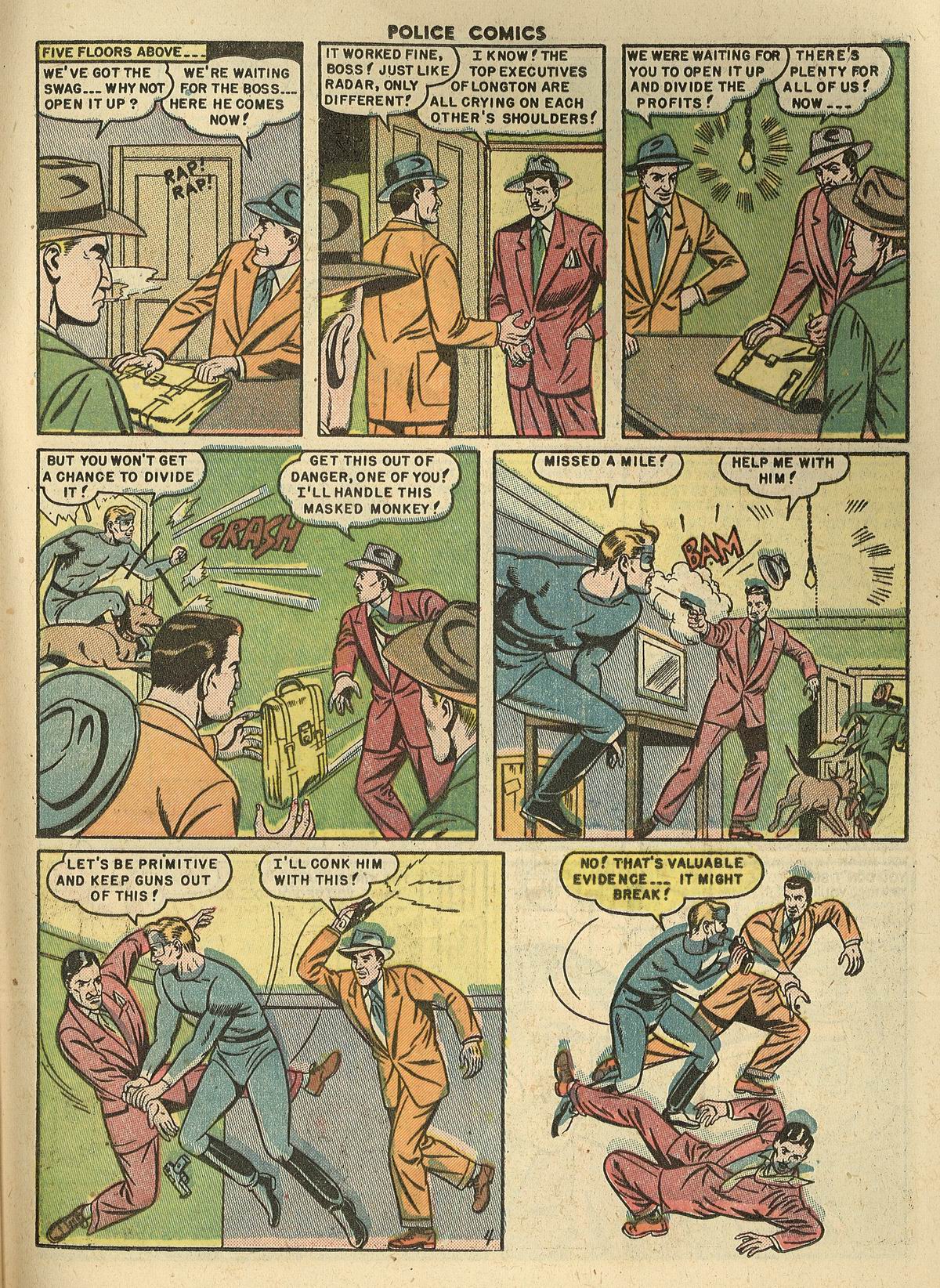 Read online Police Comics comic -  Issue #100 - 31