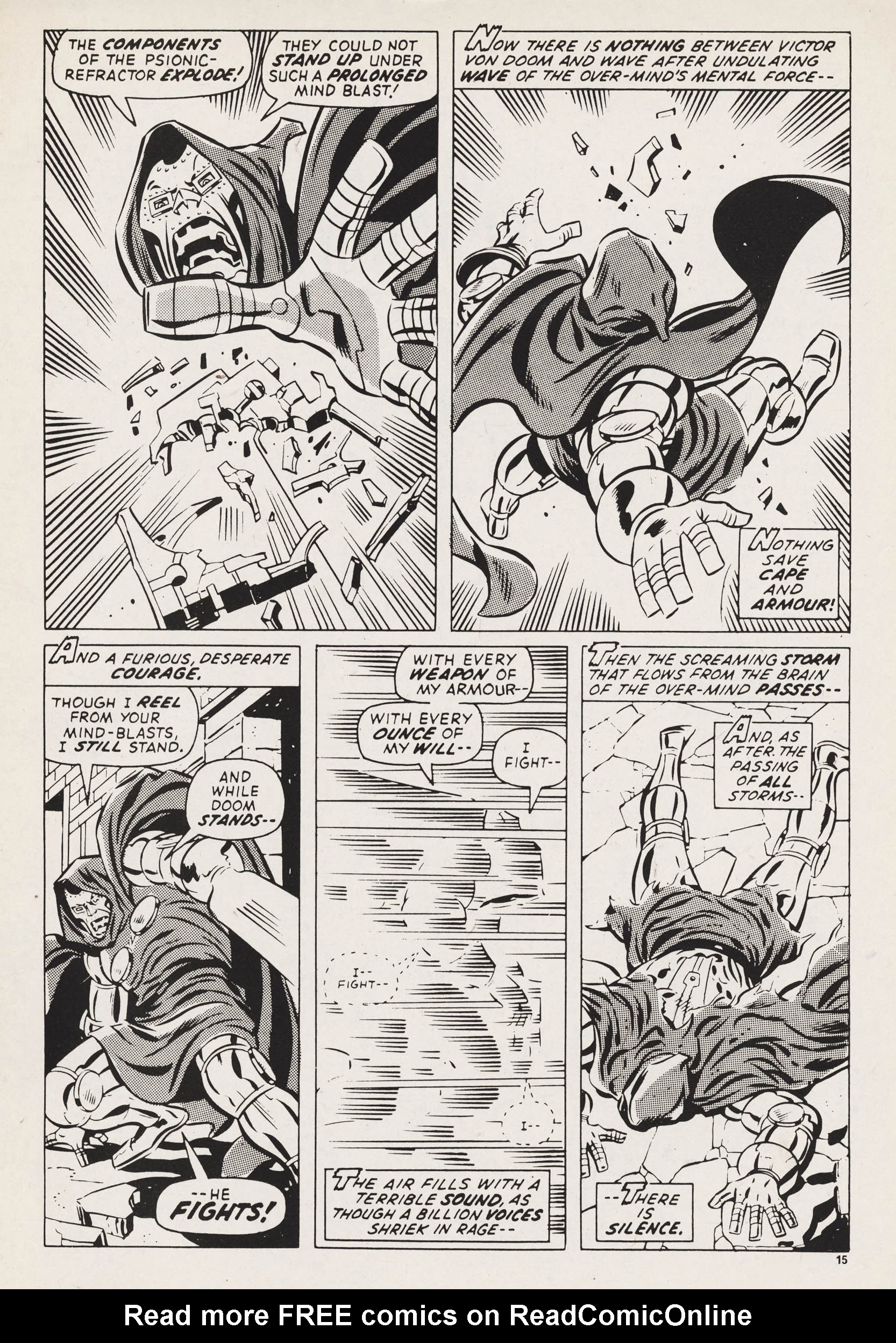 Read online Captain Britain (1976) comic -  Issue #15 - 15