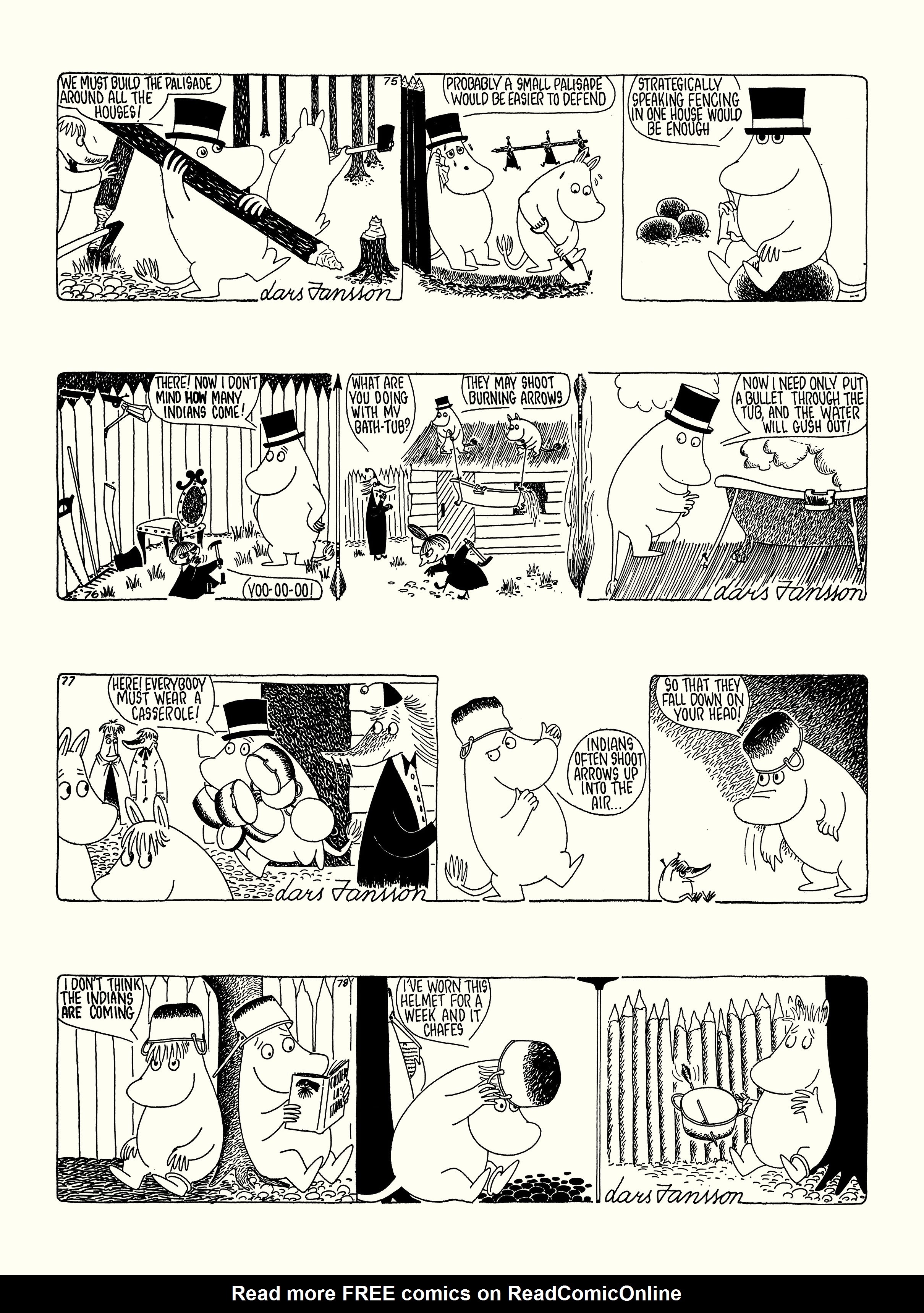 Read online Moomin: The Complete Lars Jansson Comic Strip comic -  Issue # TPB 7 - 25