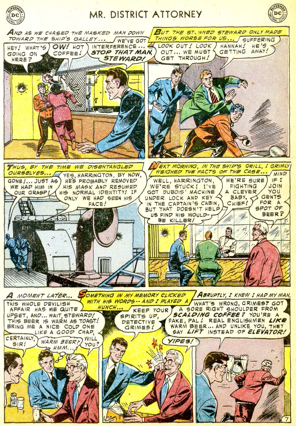 Read online Mr. District Attorney comic -  Issue #44 - 9