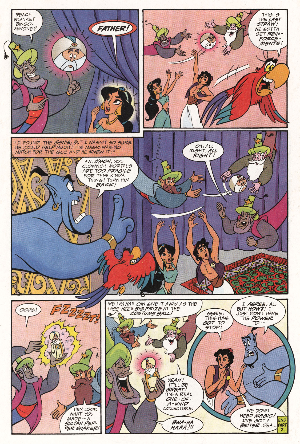 Read online Disney's Aladdin comic -  Issue #7 - 18