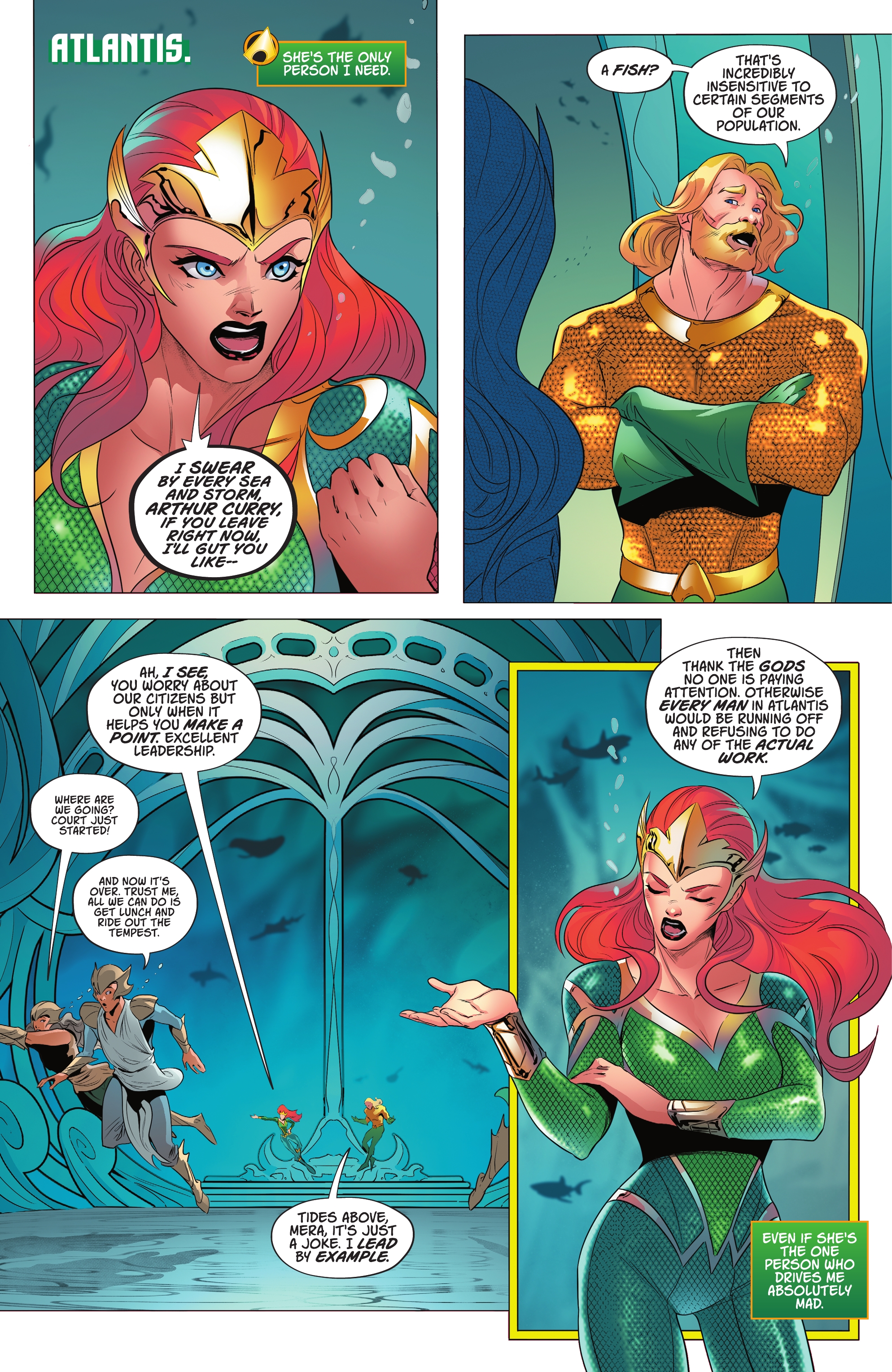 Read online Aquaman & The Flash: Voidsong comic -  Issue #1 - 13