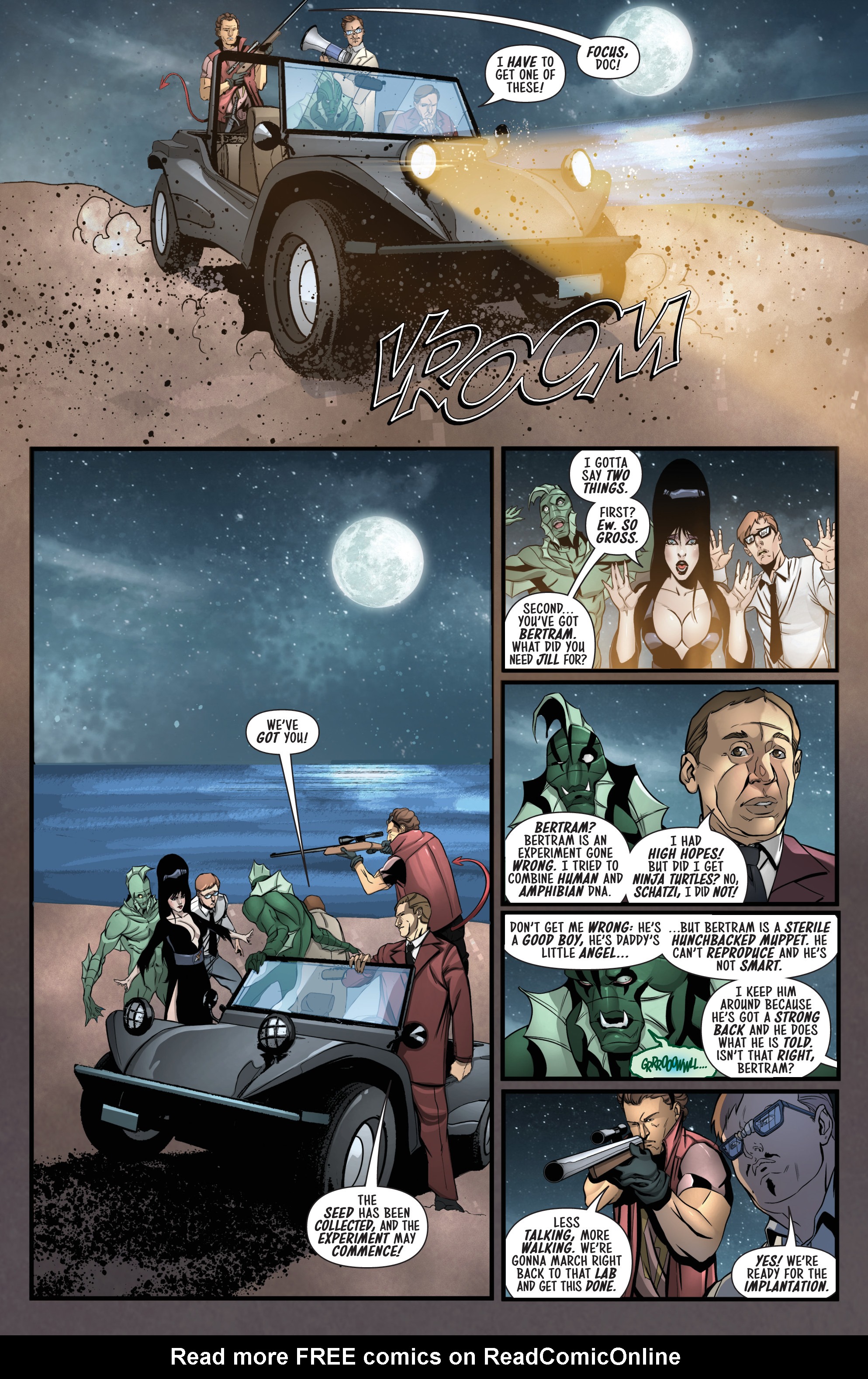 Read online Elvira: The Shape of Elvira comic -  Issue #4 - 17