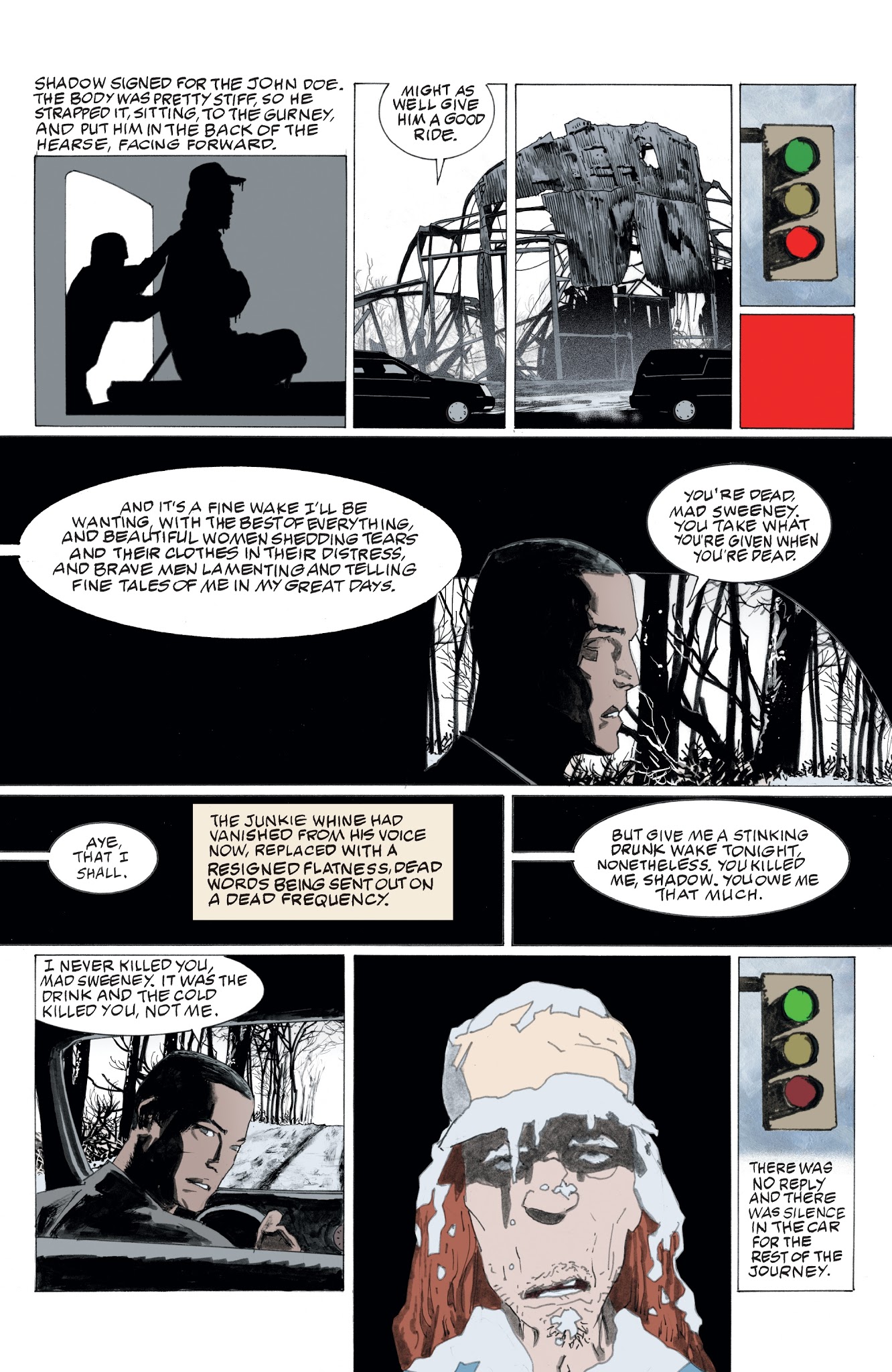 Read online American Gods: Shadows comic -  Issue #9 - 17