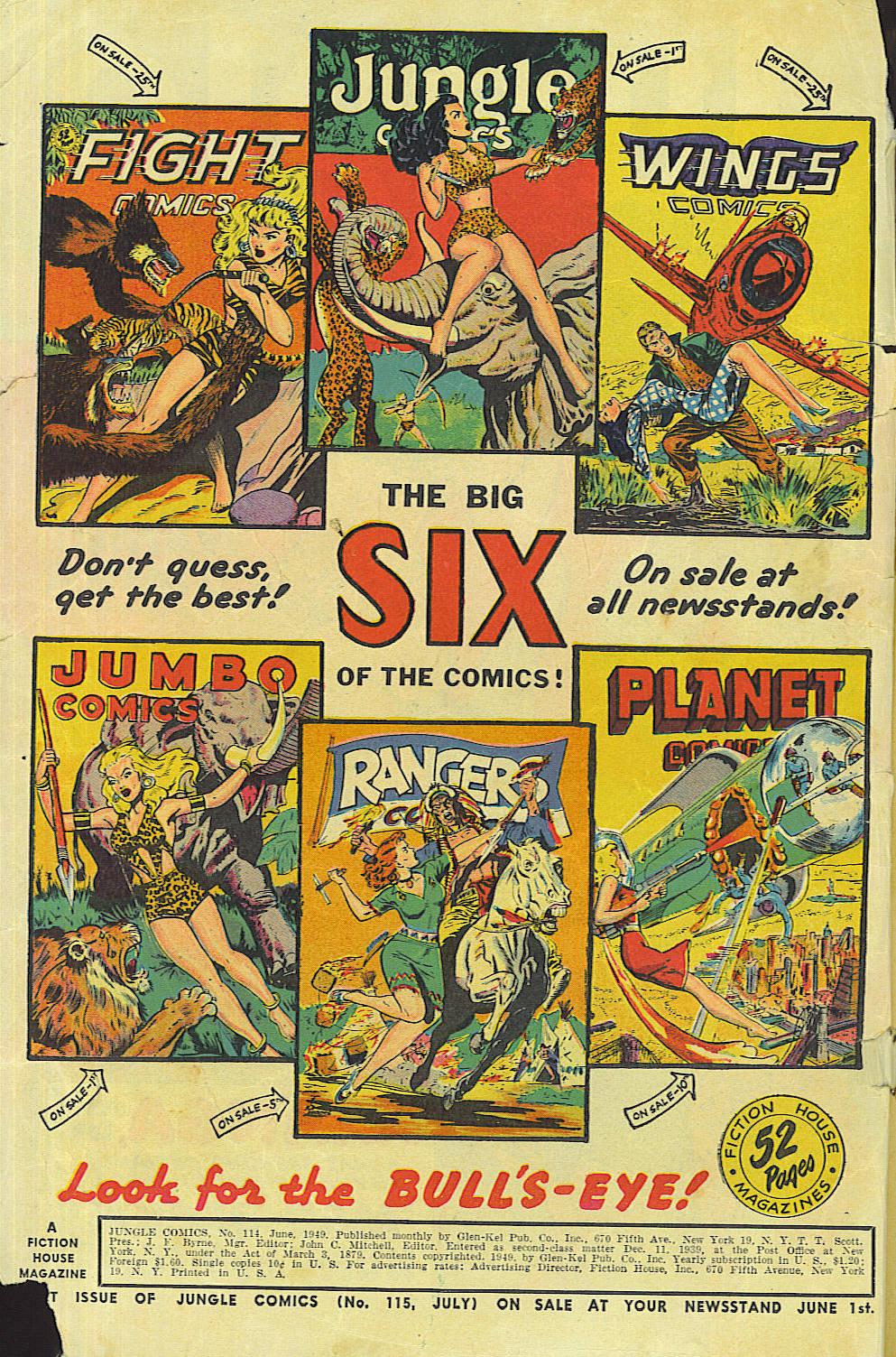 Read online Jungle Comics comic -  Issue #114 - 2