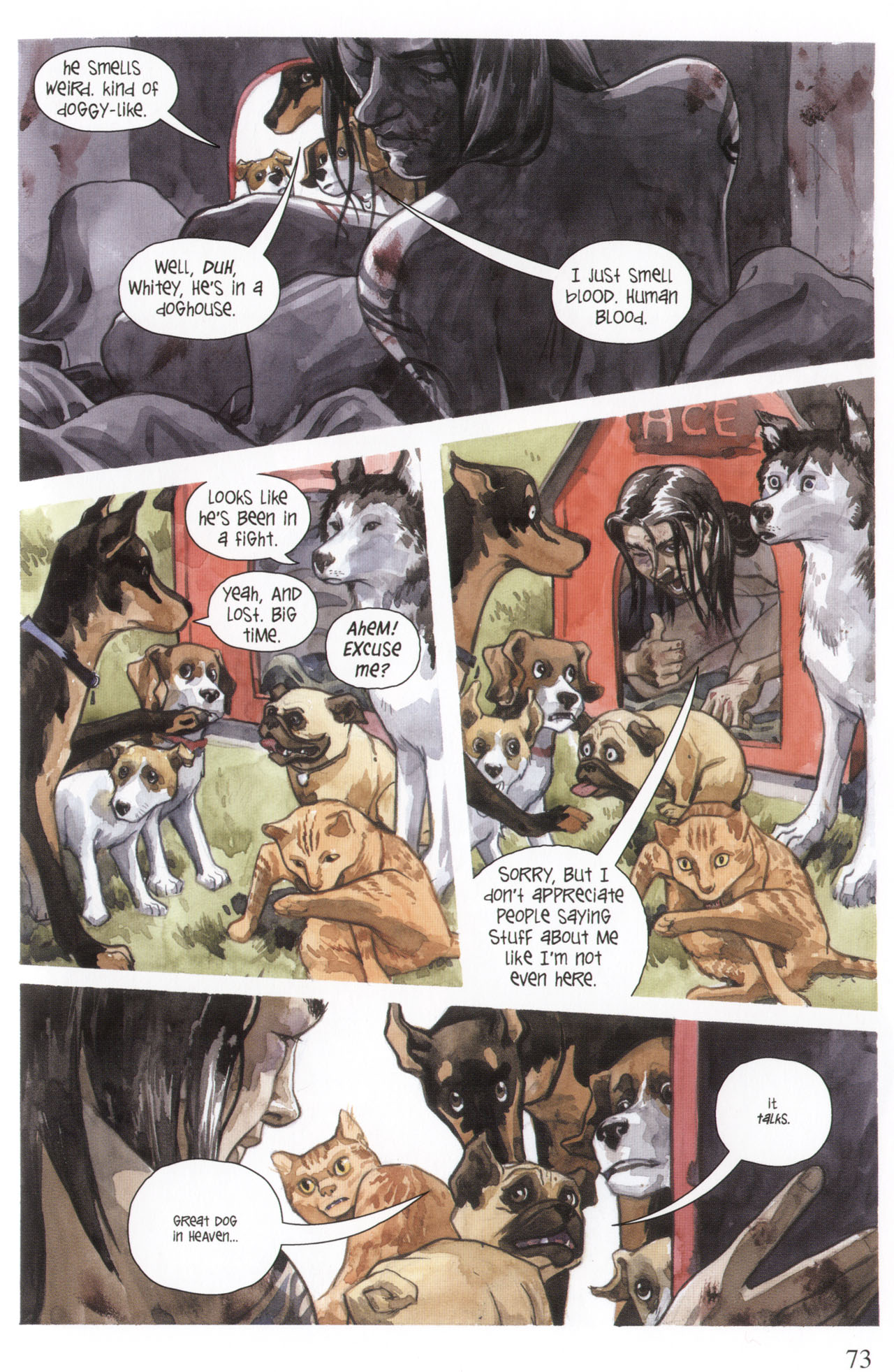 Read online The Dark Horse Book of Monsters comic -  Issue # TPB - 75