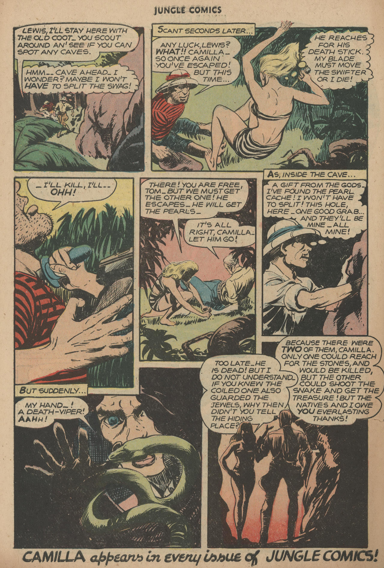 Read online Jungle Comics comic -  Issue #85 - 50