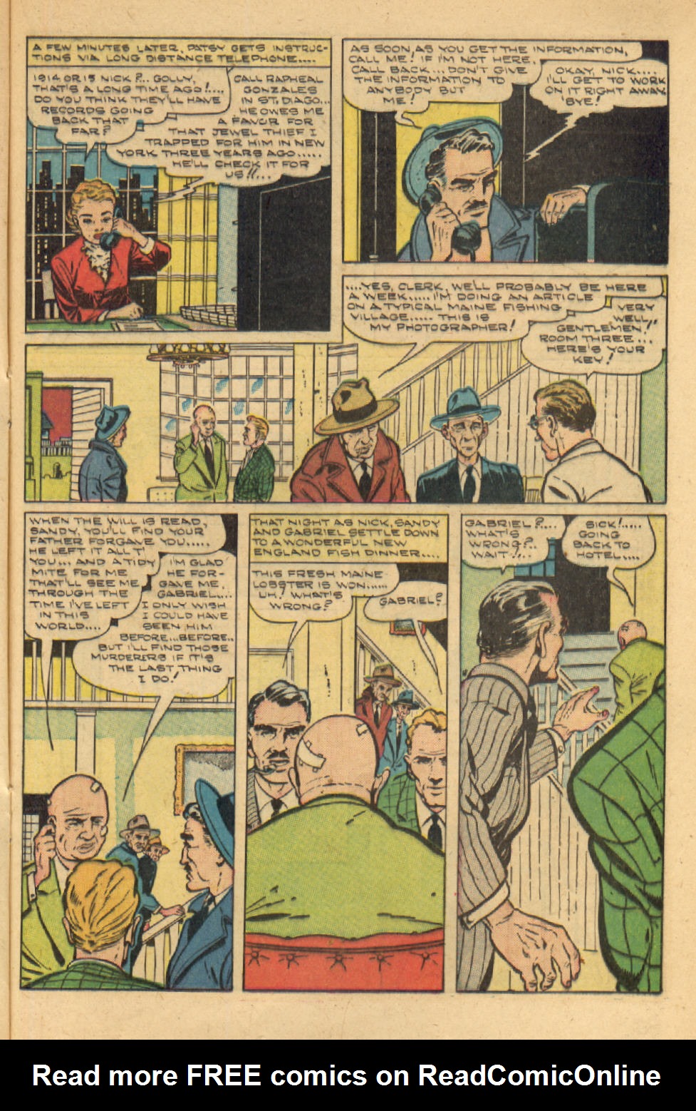 Read online Shadow Comics comic -  Issue #101 - 34