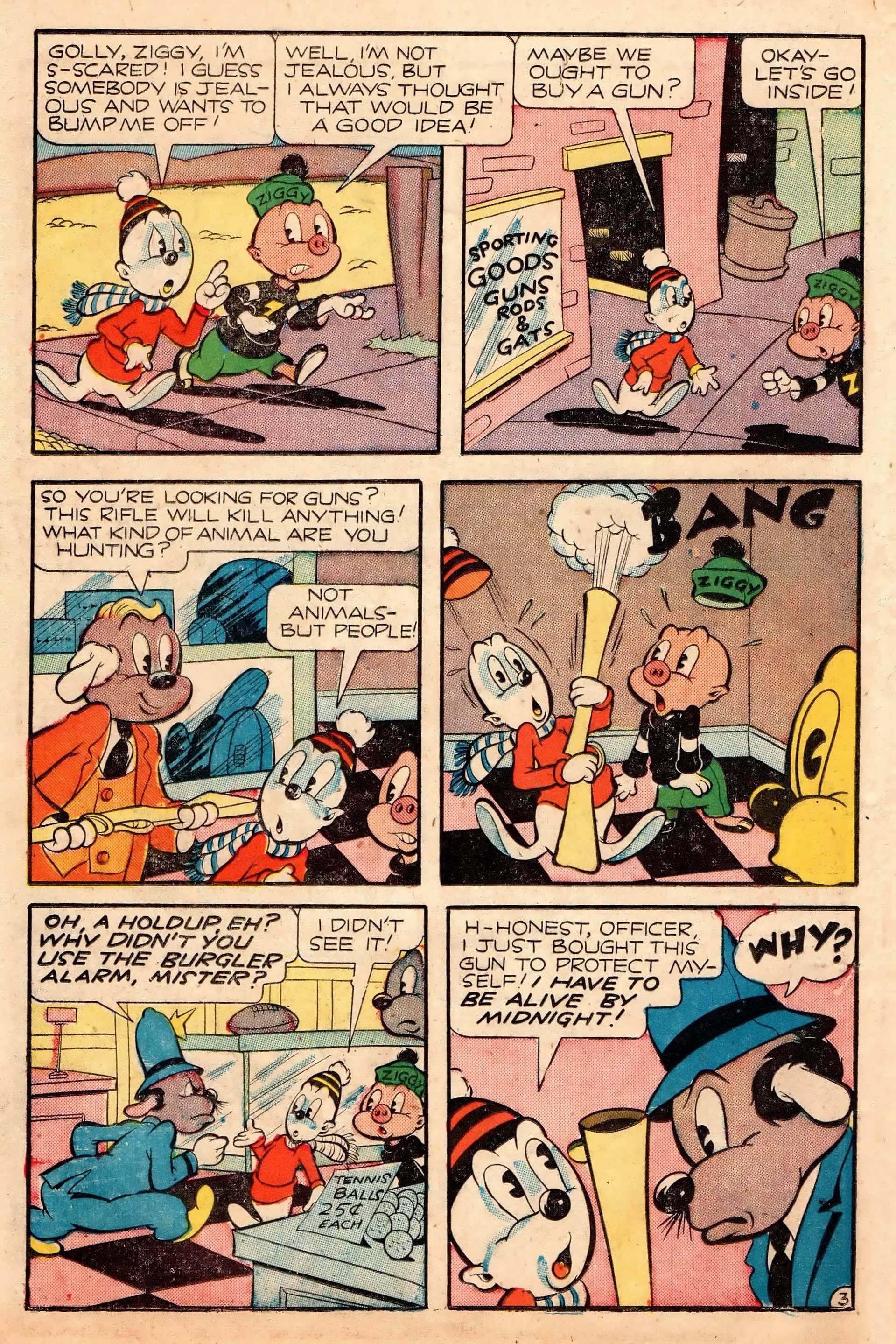 Read online Ziggy Pig-Silly Seal Comics (1944) comic -  Issue #2 - 36