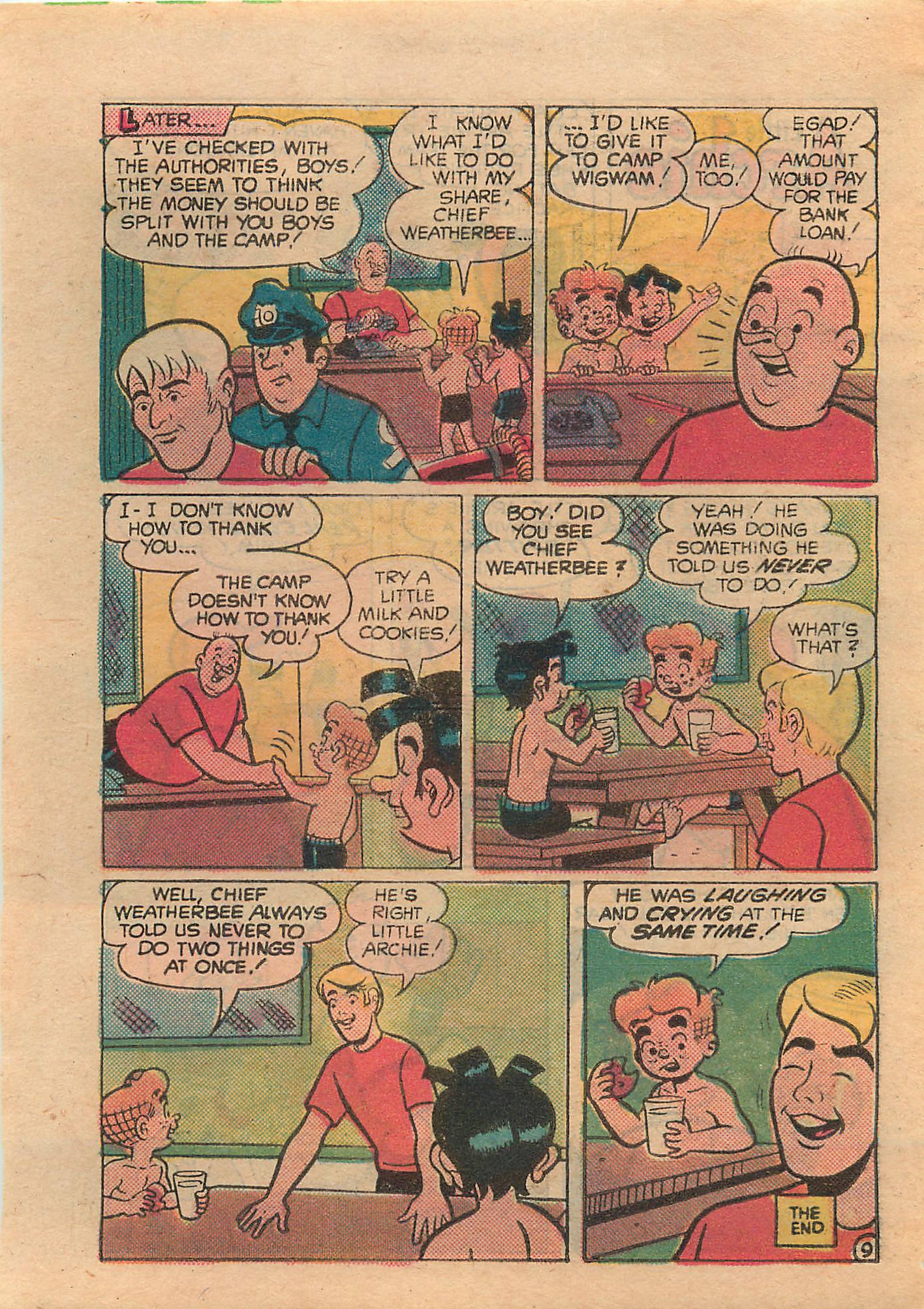 Read online Little Archie Comics Digest Magazine comic -  Issue #7 - 10