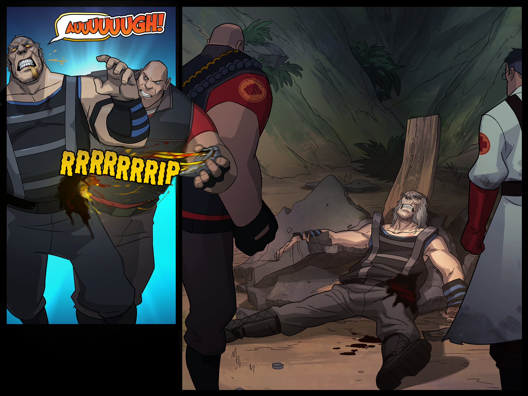 Read online Team Fortress 2 comic -  Issue #6 - 242