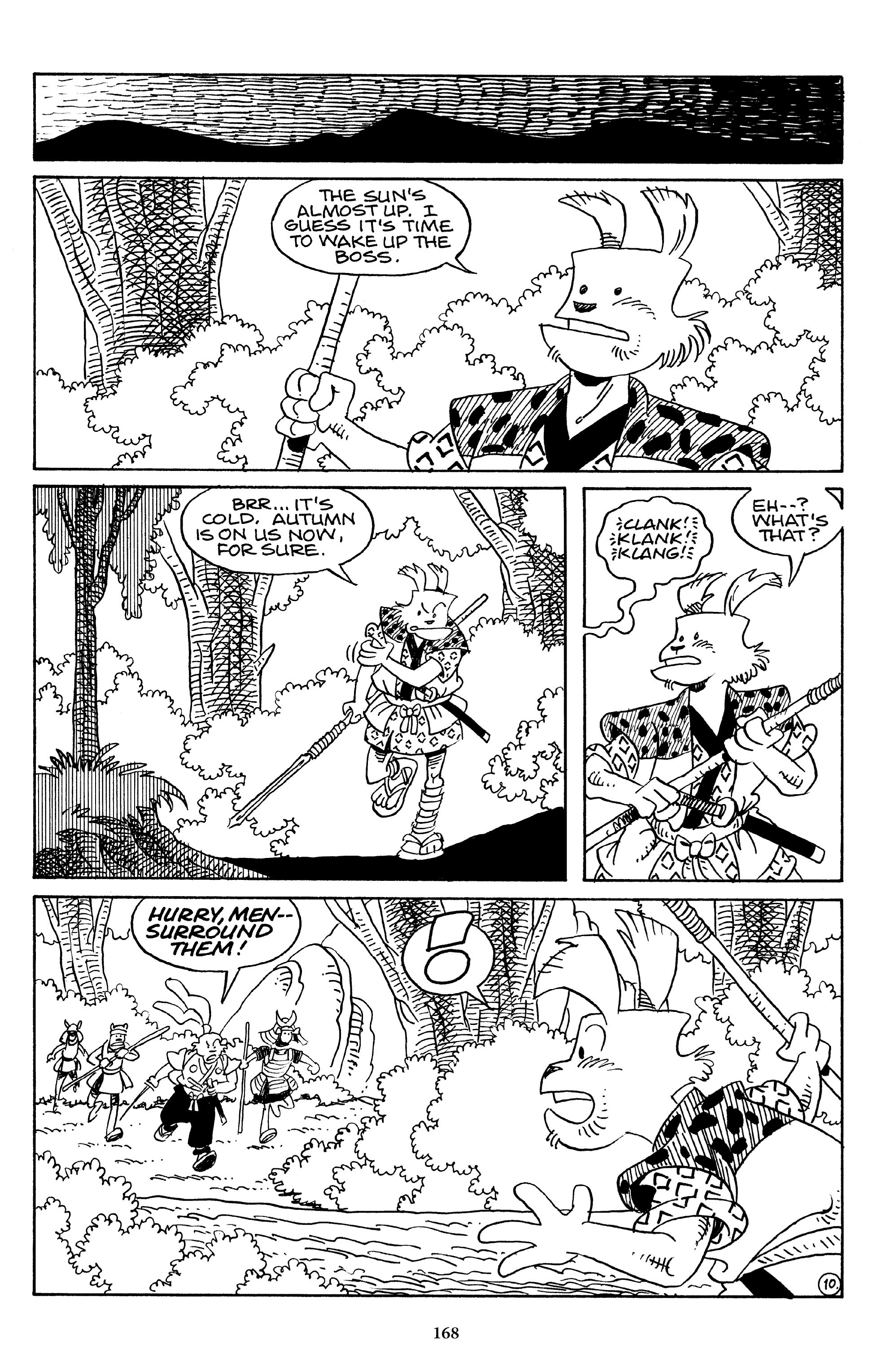 Read online The Usagi Yojimbo Saga comic -  Issue # TPB 4 - 167