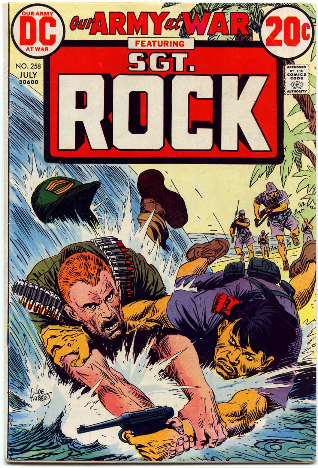 Read online Our Army at War (1952) comic -  Issue #258 - 1