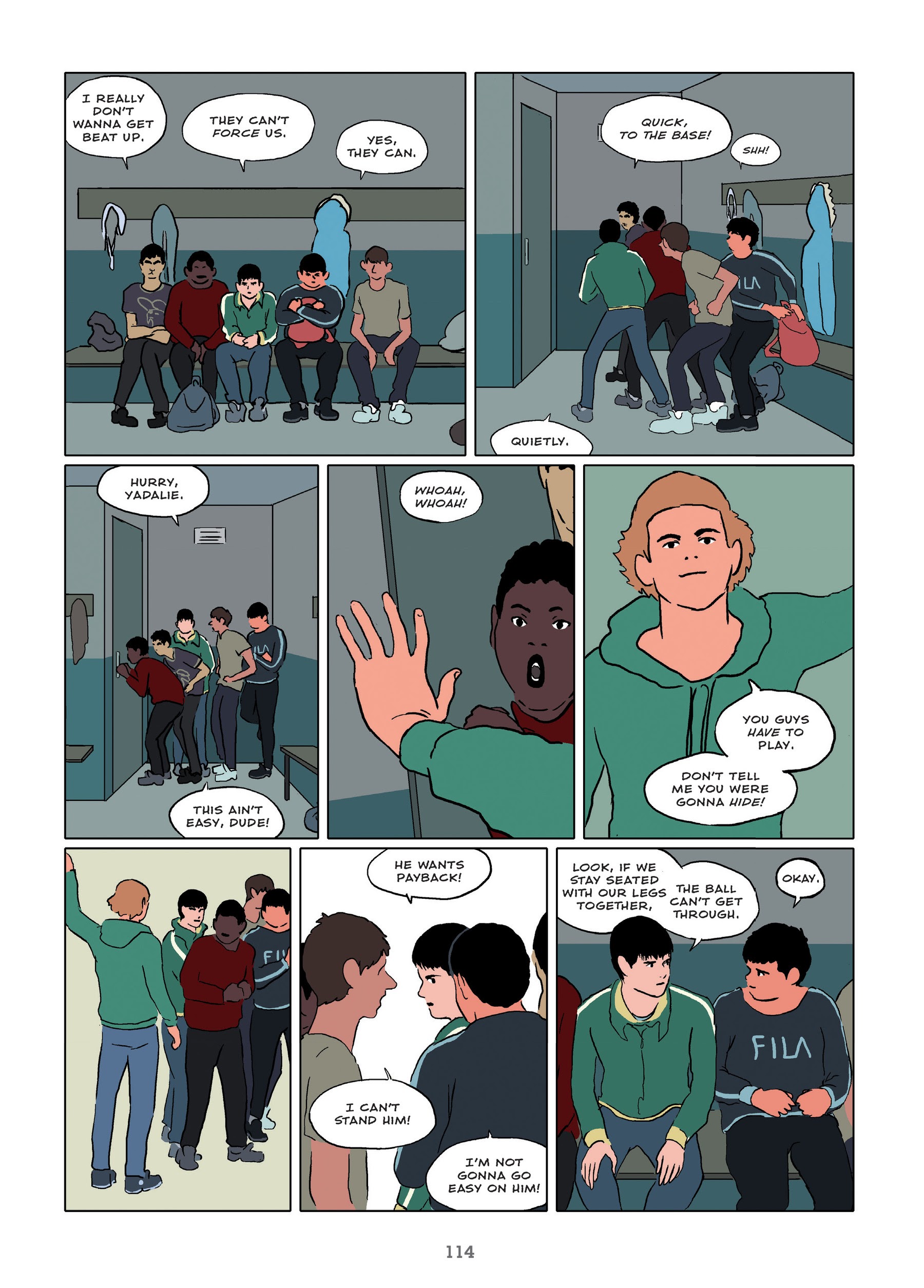 Read online The Locker Room comic -  Issue # TPB - 115
