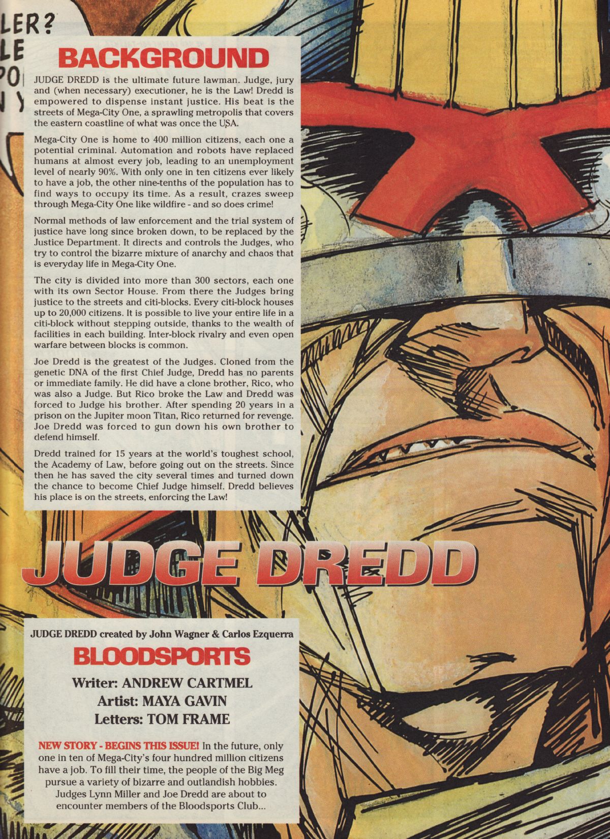 Read online Judge Dredd Megazine (vol. 3) comic -  Issue #11 - 3