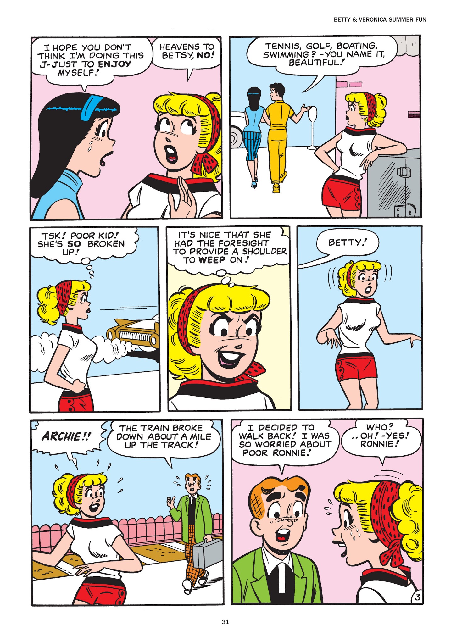 Read online Betty and Veronica Summer Fun comic -  Issue # TPB - 33