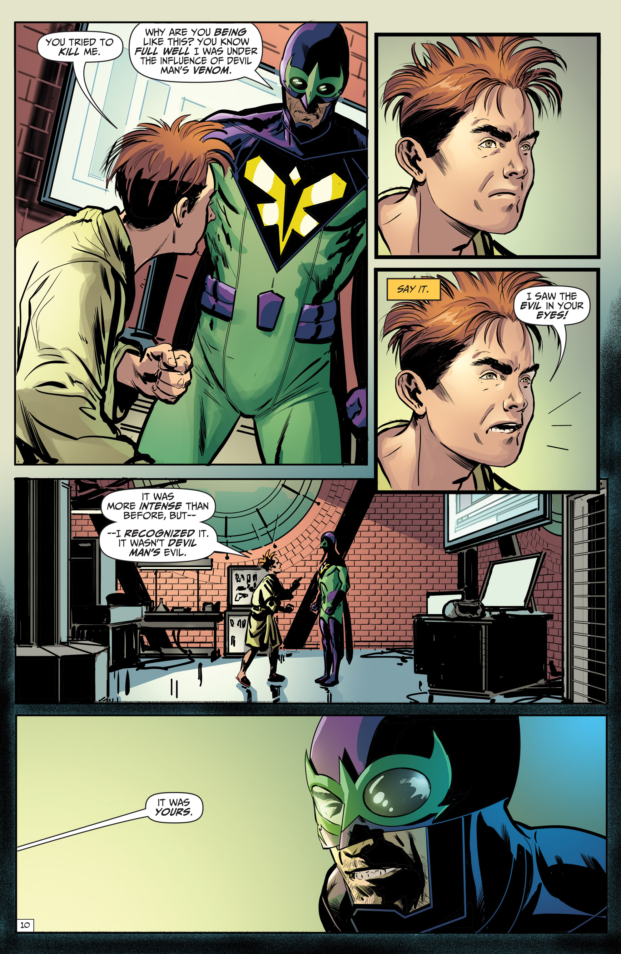 Read online Dragonfly & Dragonflyman comic -  Issue #3 - 11