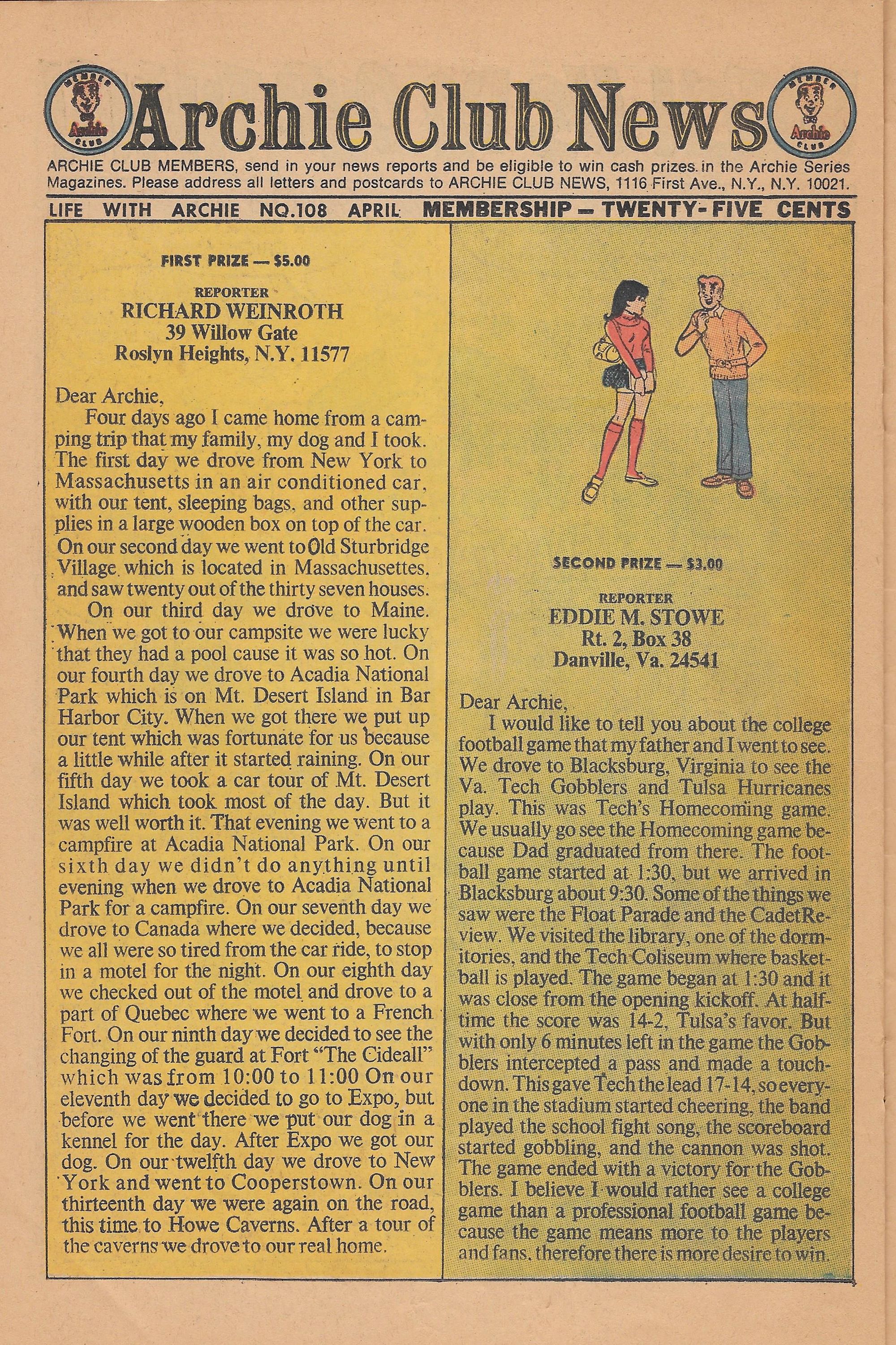 Read online Life With Archie (1958) comic -  Issue #108 - 22