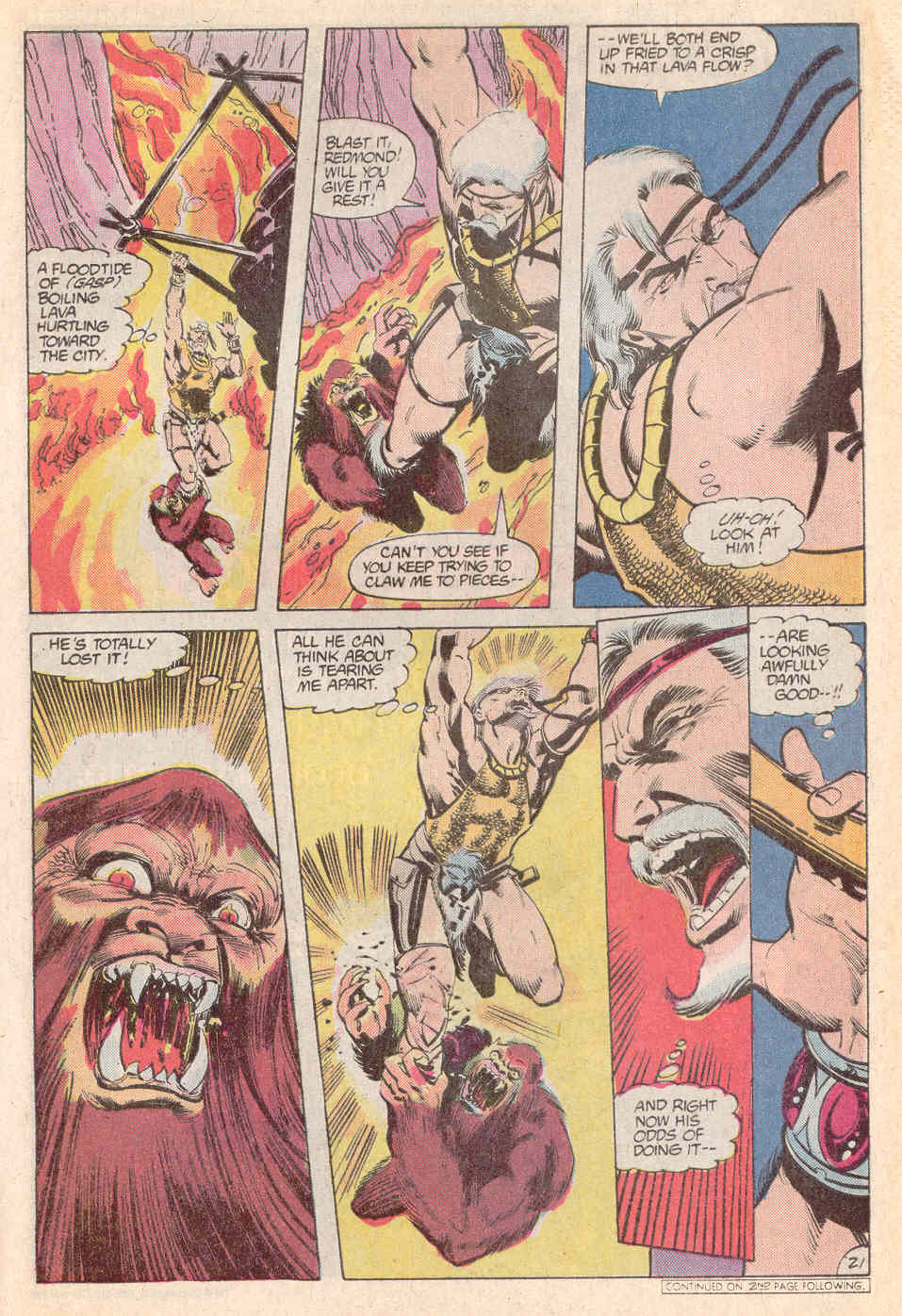 Read online Warlord (1976) comic -  Issue #123 - 22