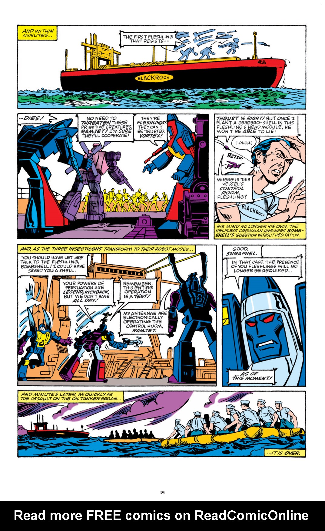 Read online The Transformers Classics comic -  Issue # TPB 3 - 125