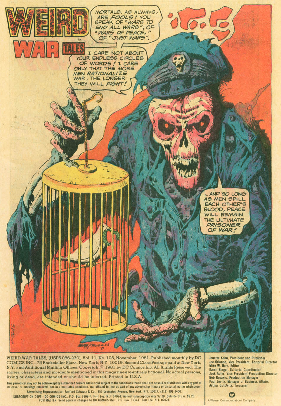 Read online Weird War Tales (1971) comic -  Issue #105 - 3