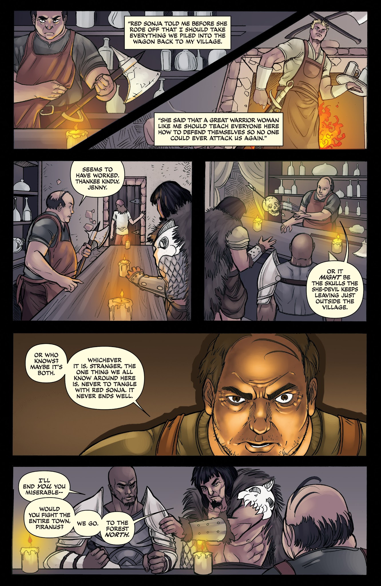 Read online Legends of Red Sonja comic -  Issue # TPB - 83