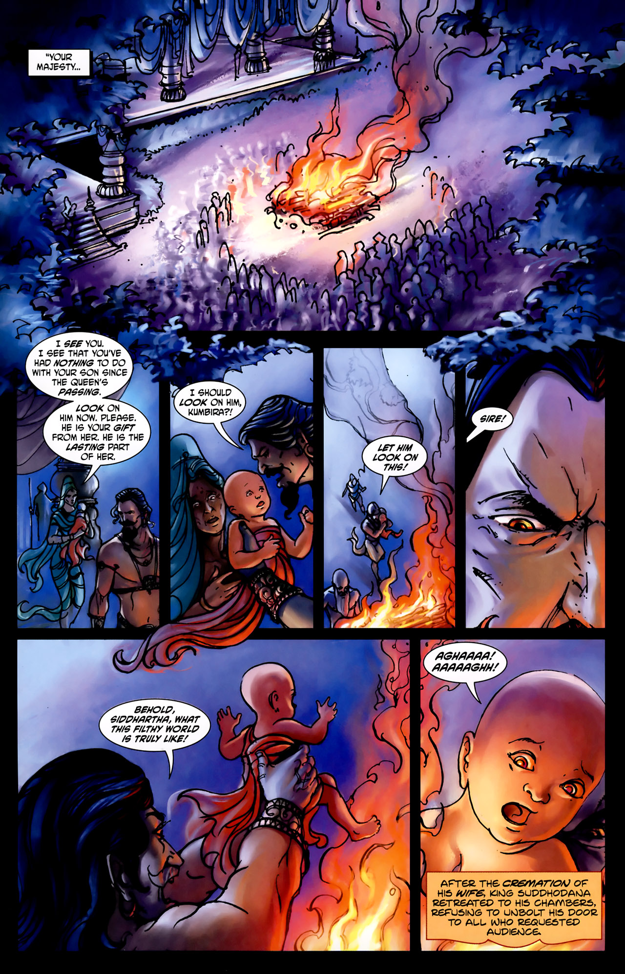 Read online Deepak Chopra's Buddha: A Story of Enlightenment comic -  Issue #1 - 17