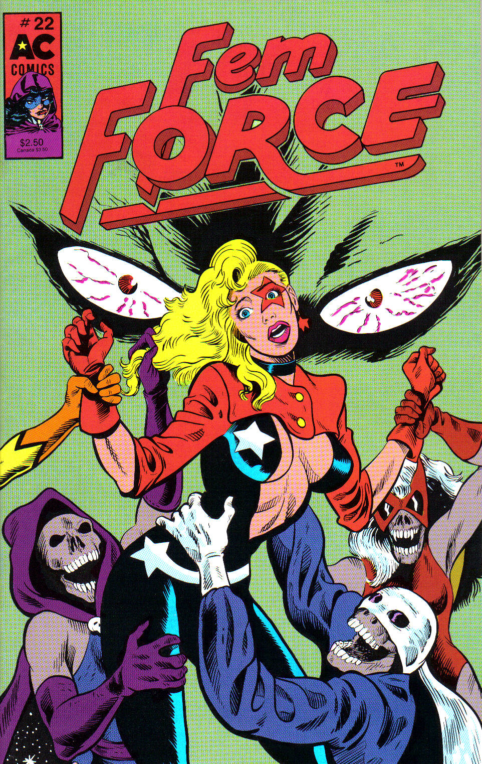 Read online Femforce comic -  Issue #22 - 1