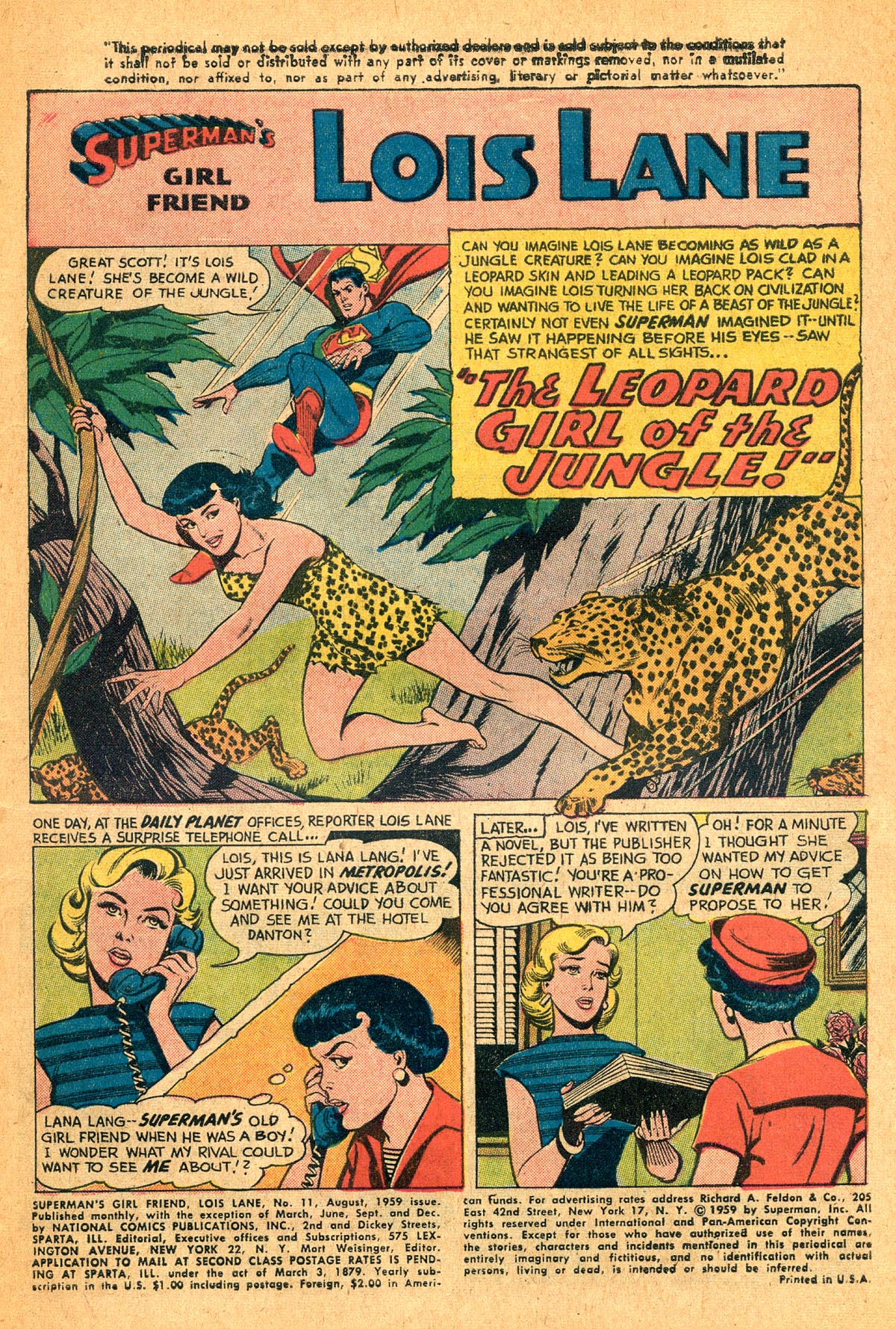 Read online Superman's Girl Friend, Lois Lane comic -  Issue #11 - 3