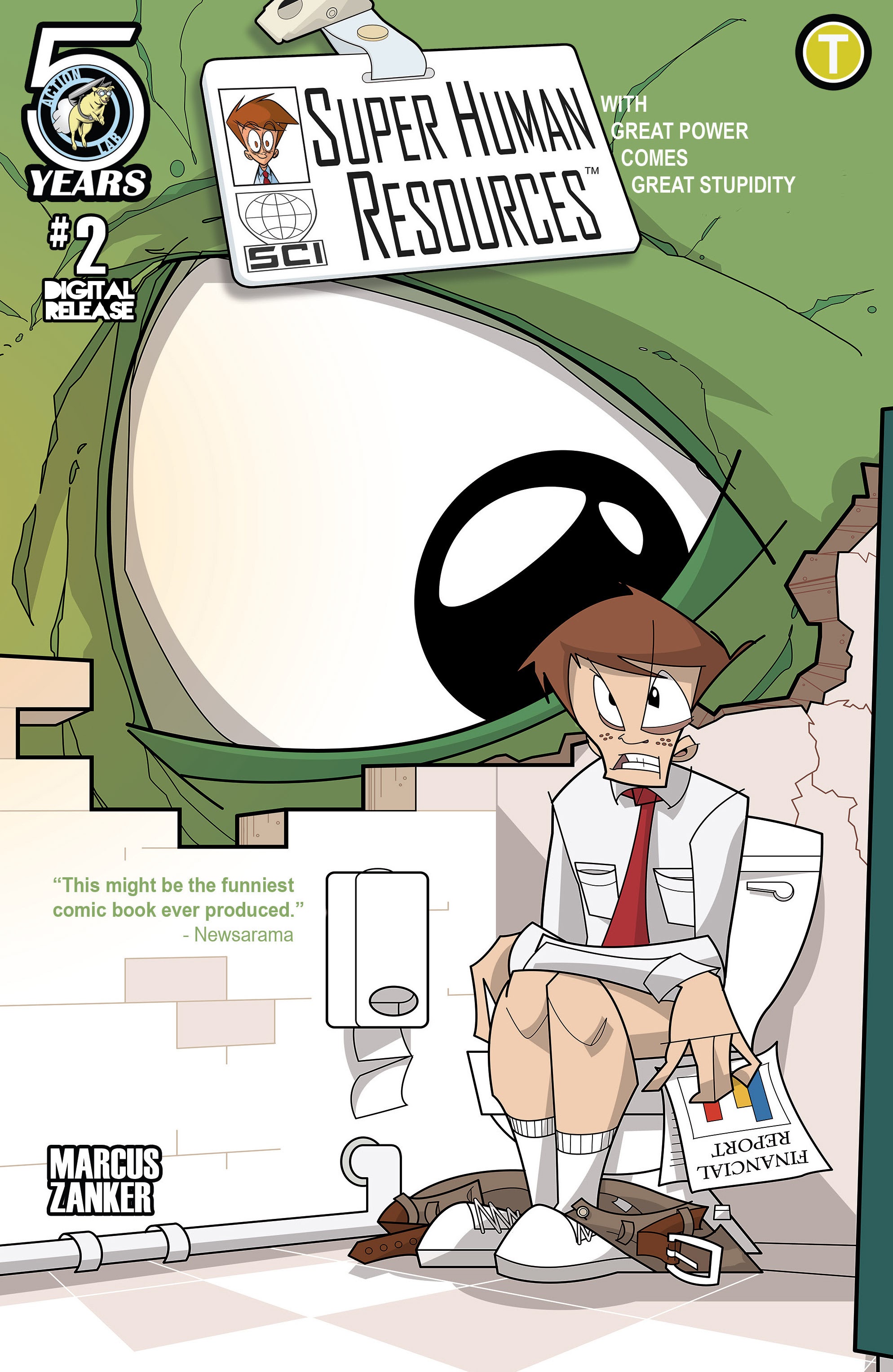 Read online Super Human Resources comic -  Issue #2 - 1