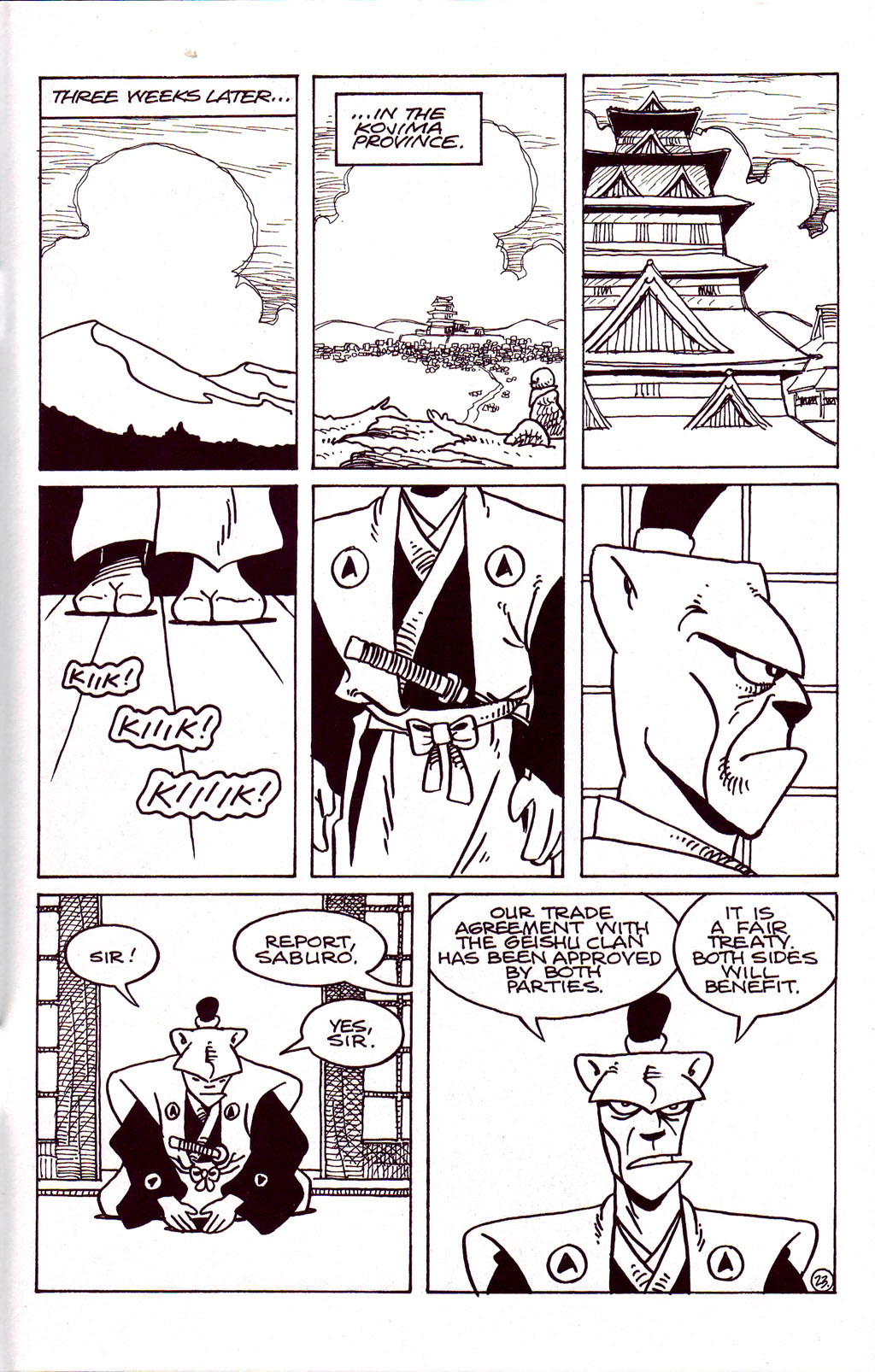 Read online Usagi Yojimbo (1996) comic -  Issue #91 - 25