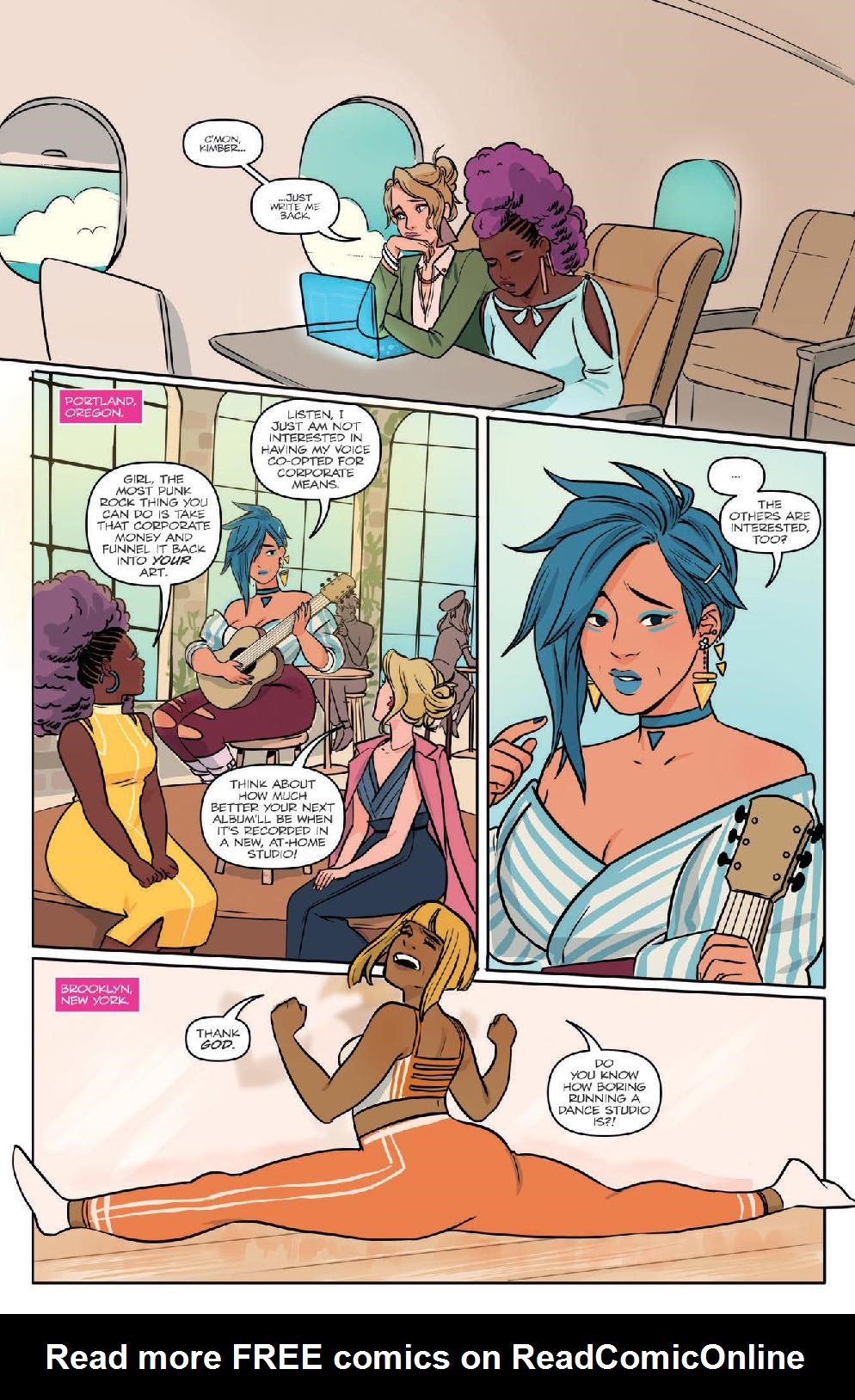 Read online Jem and the Holograms 20/20 comic -  Issue # Full - 17