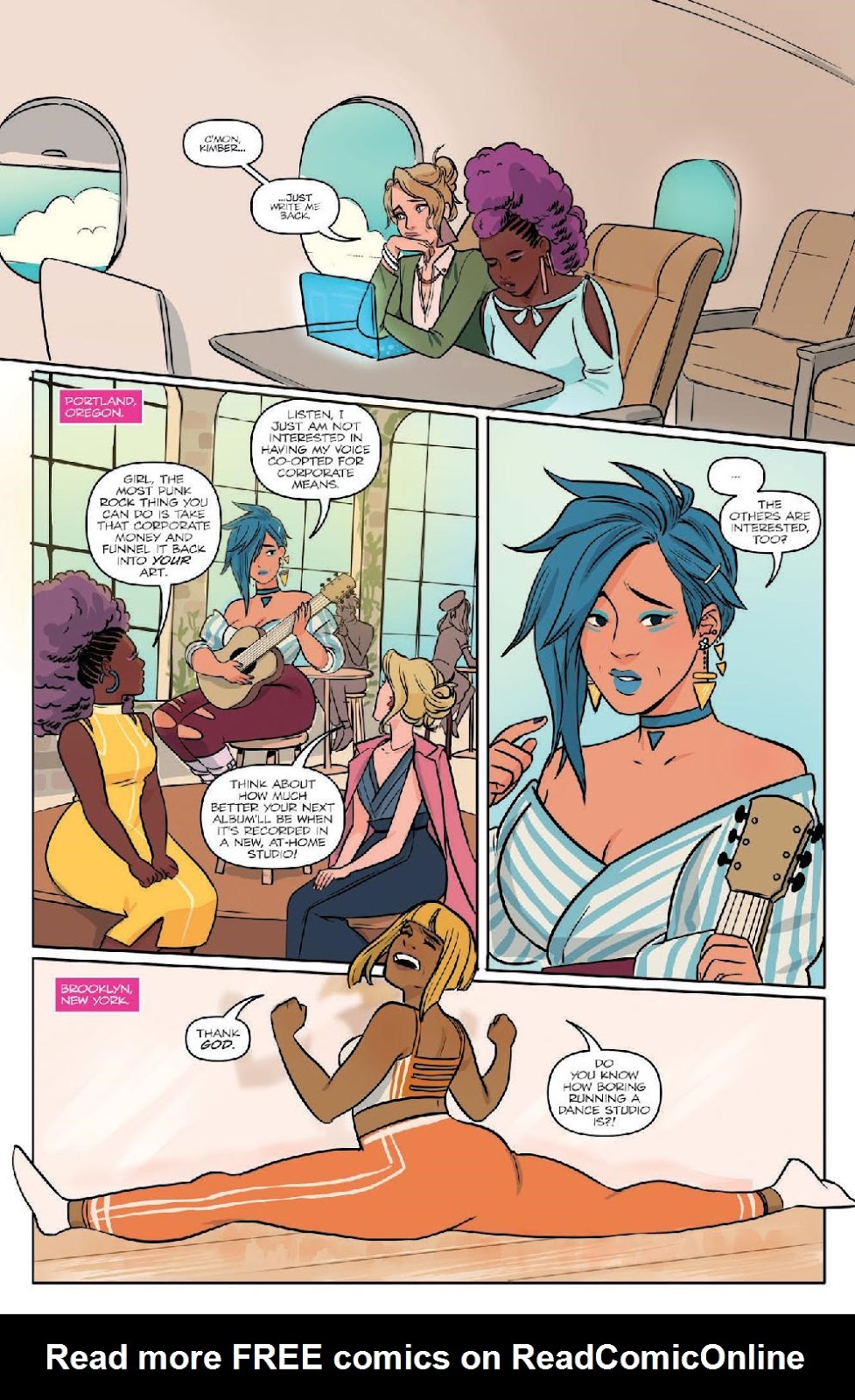 Jem and the Holograms 20/20 issue Full - Page 17