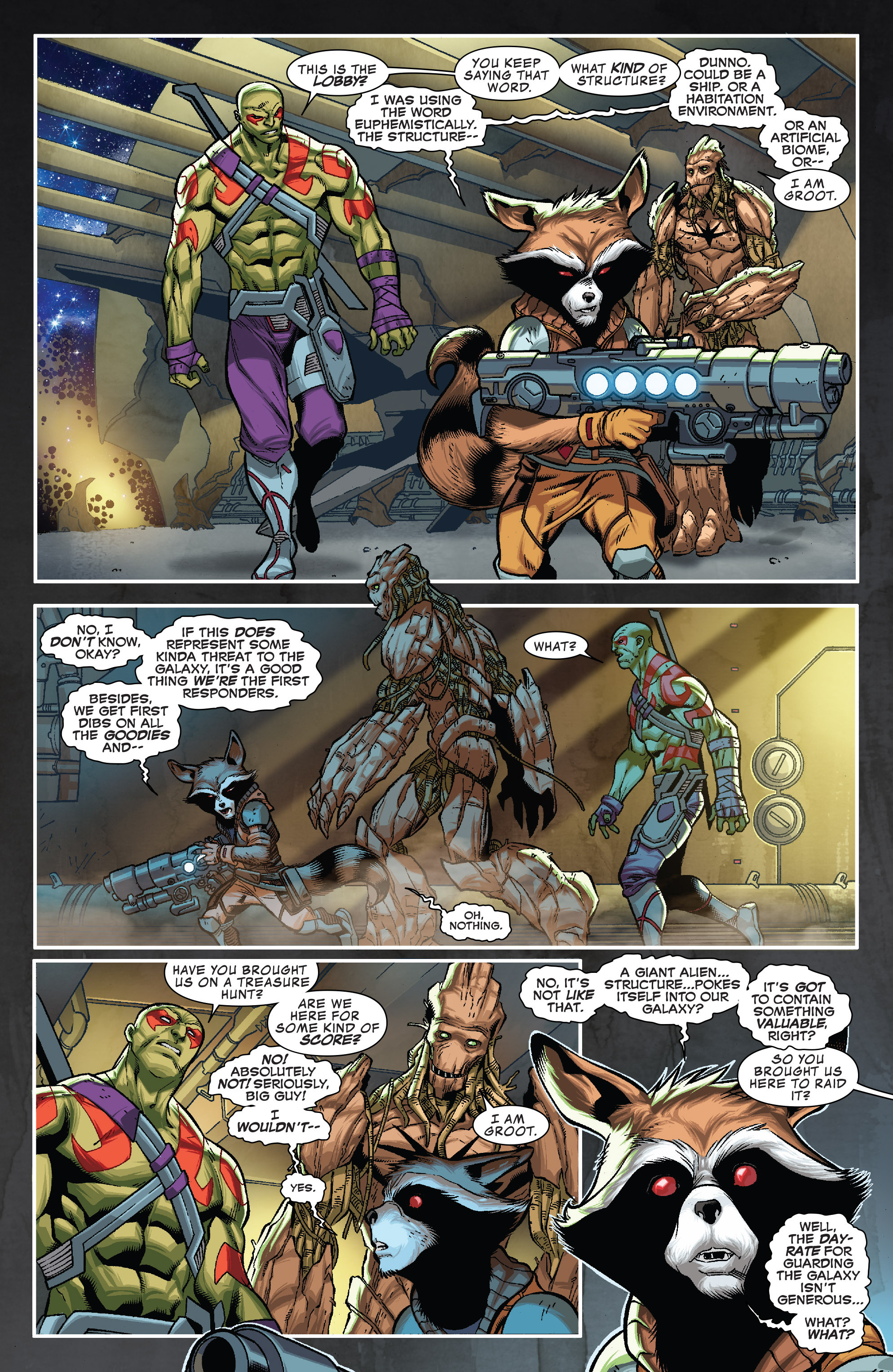 Read online Guardians of Infinity comic -  Issue #1 - 5